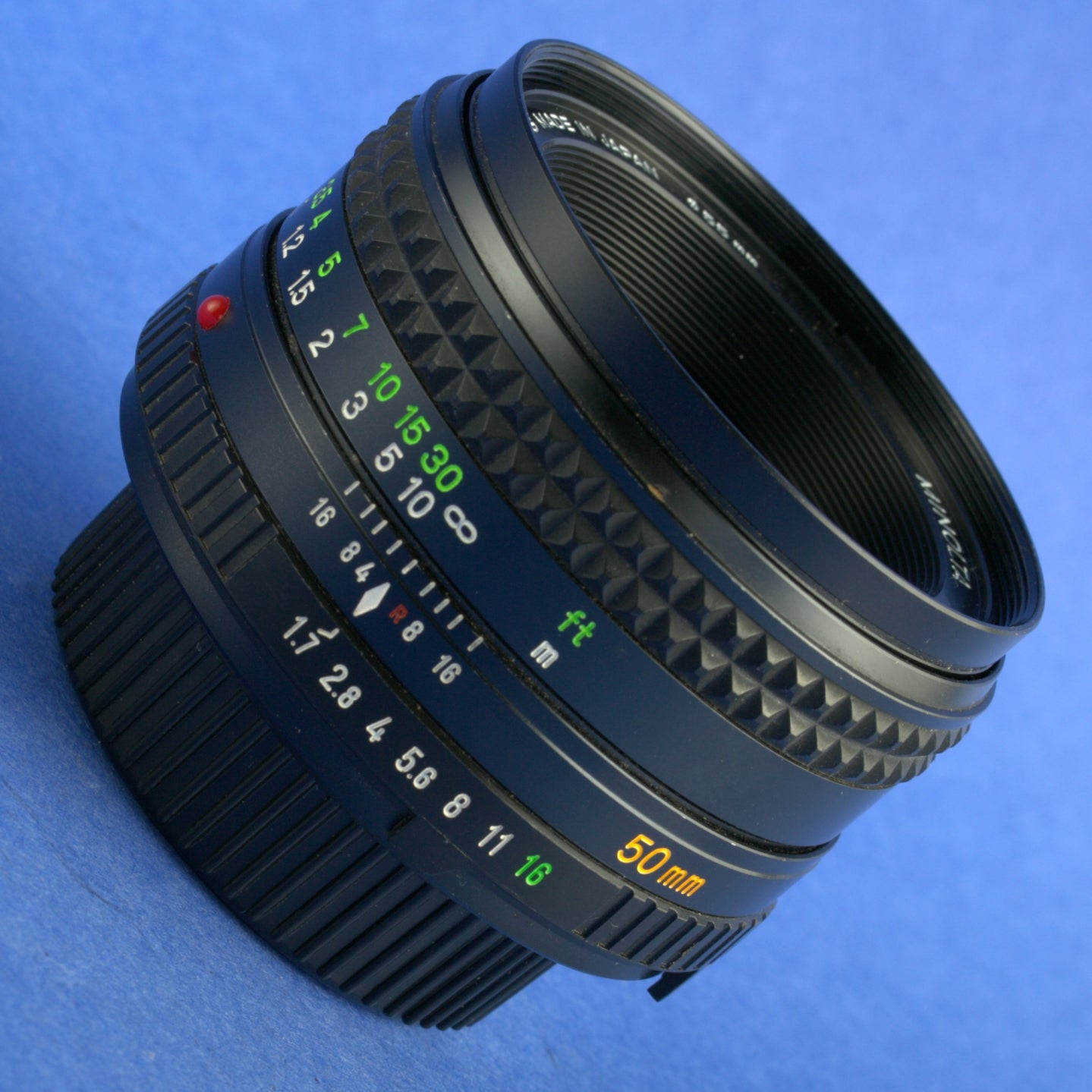 Minolta MD Rokkor-X 50mm 1.7 Lens Beautiful Condition