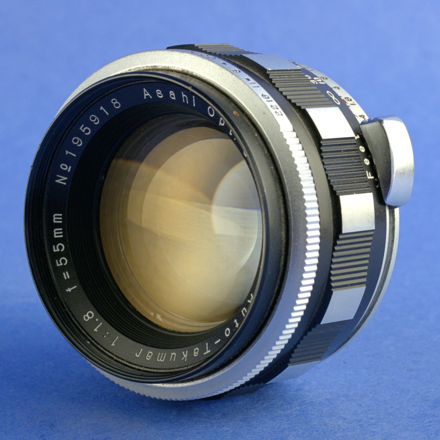 Asahi Pentax Auto-Takumar 55mm 1.8 Zebra M42 Lens