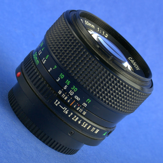 Canon FD 50mm 1.2 Lens Beautiful Condition