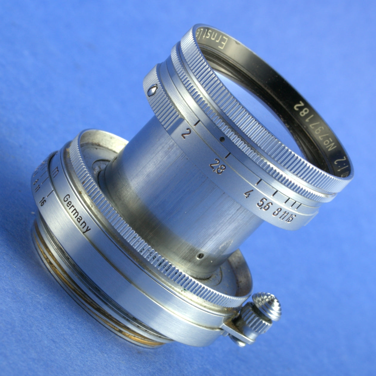 Leica Summitar 50mm F2 LTM Lens Blue Coated 01/2025 CLA
