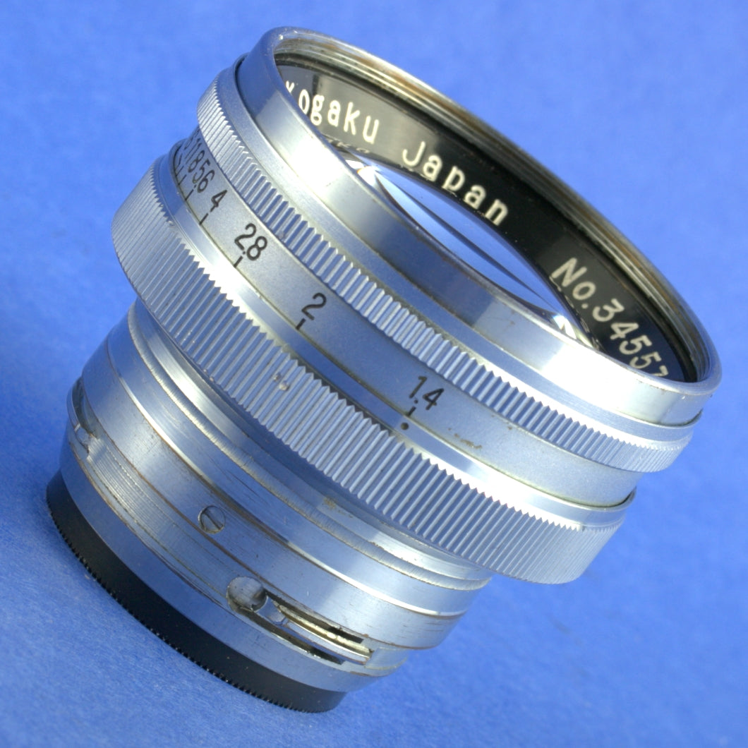 Nikon Nikkor-S 50mm 1.4 Rangefinder Lens S Mount
