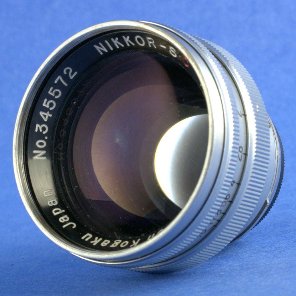 Nikon Nikkor-S 50mm 1.4 Rangefinder Lens S Mount