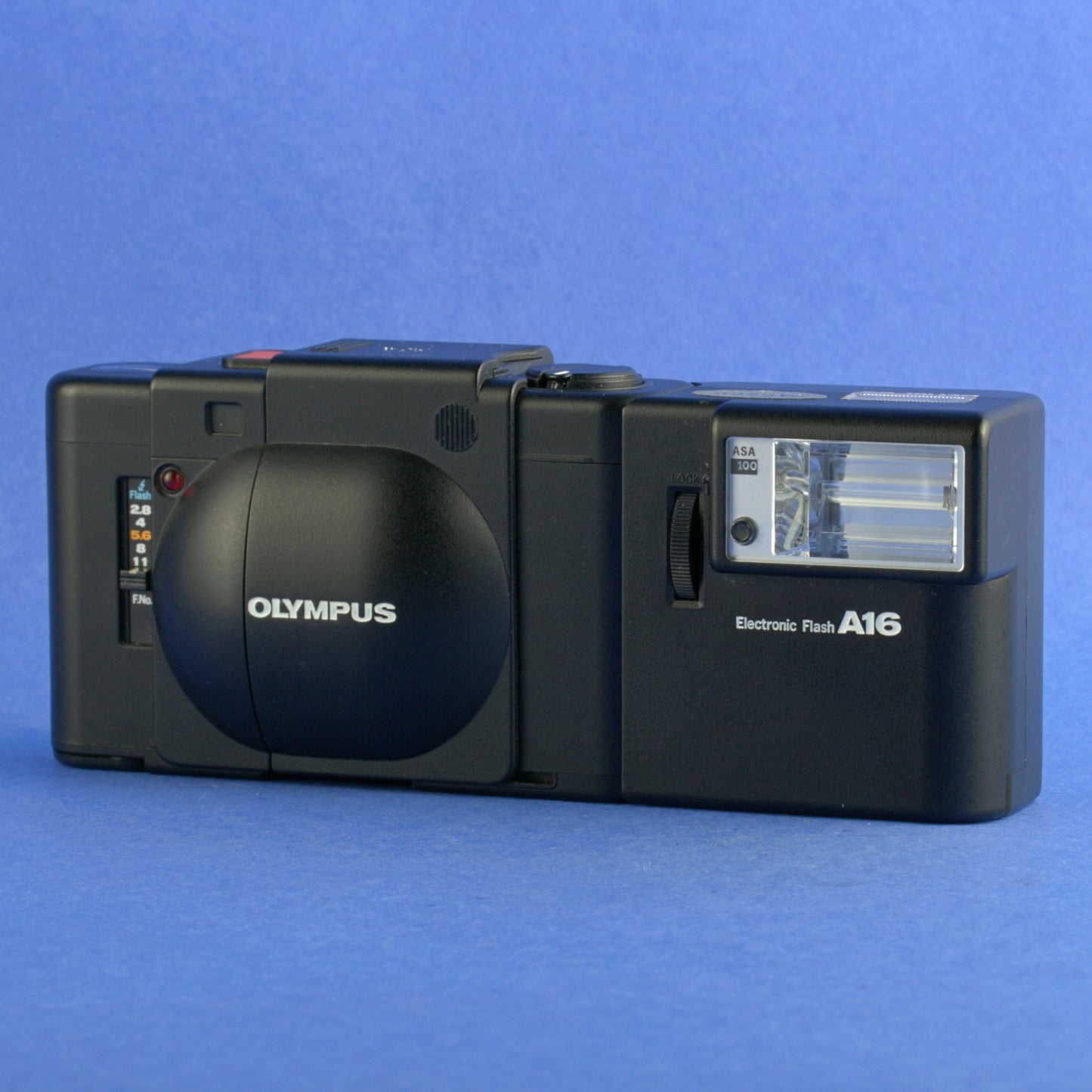 Olympus XA Film Camera with A16 Flash Near Mint Condition