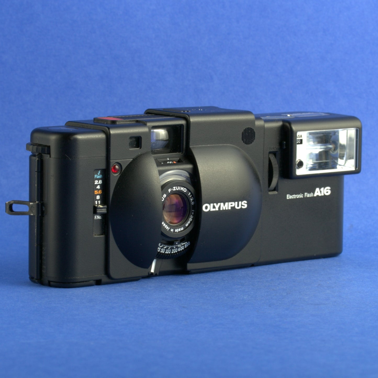 Olympus XA Film Camera with A16 Flash Near Mint Condition