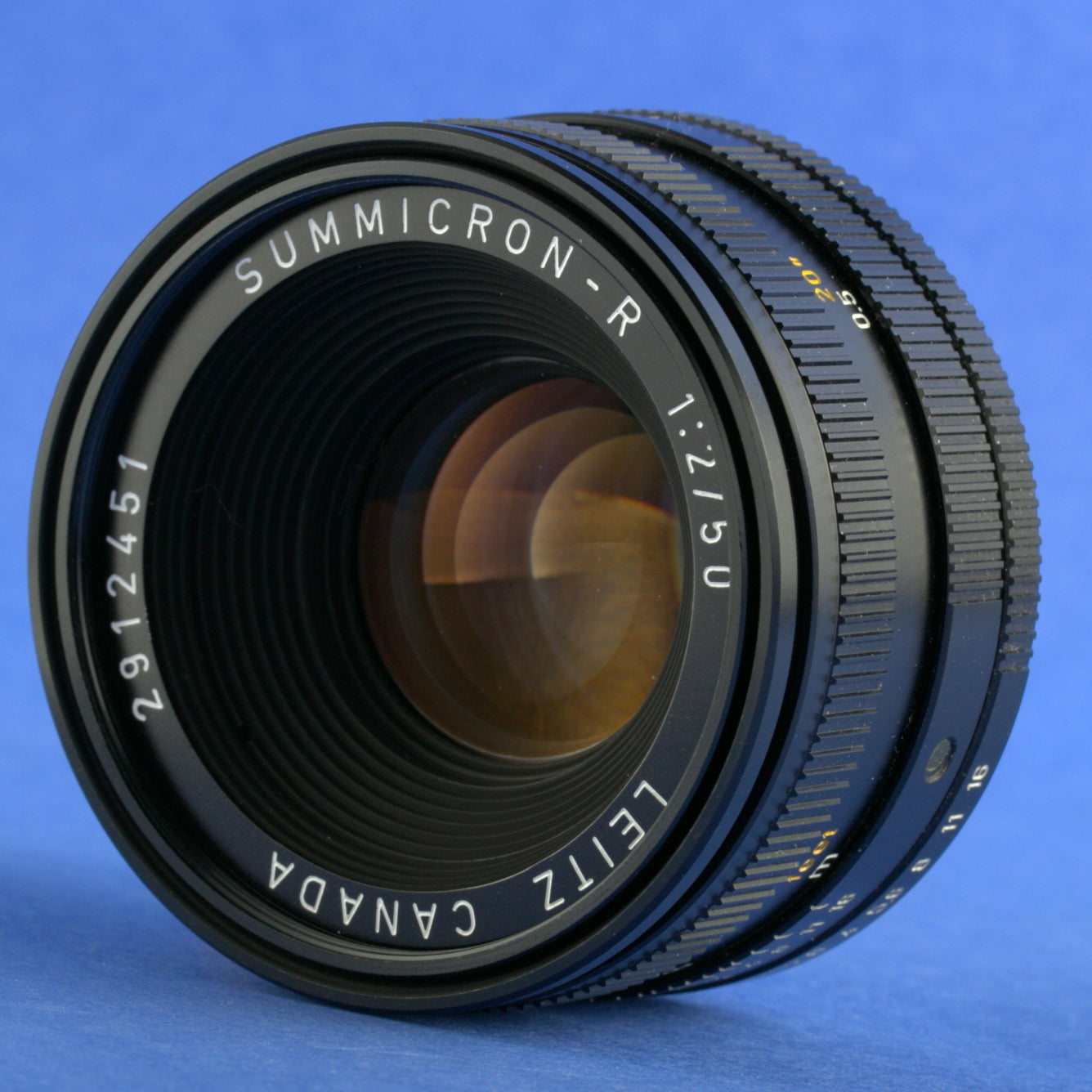 Leica Summicron-R 50mm F2 II Lens 3 Cam Beautiful Condition