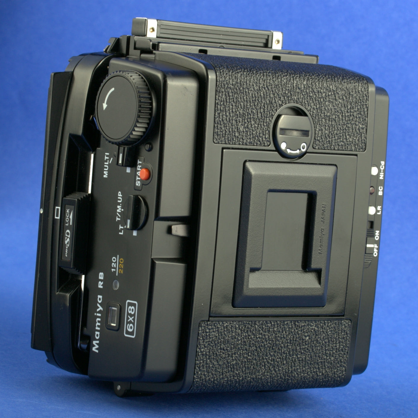 Mamiya RB67 Pro SD 6x8 Motorized Film Back