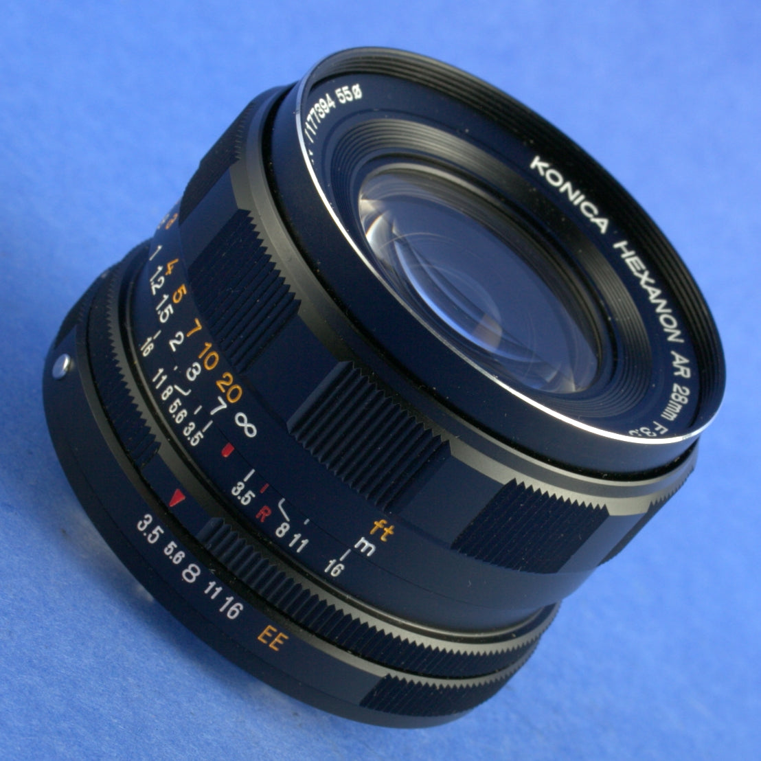 Konica Hexanon AR 28mm 3.5 Lens
