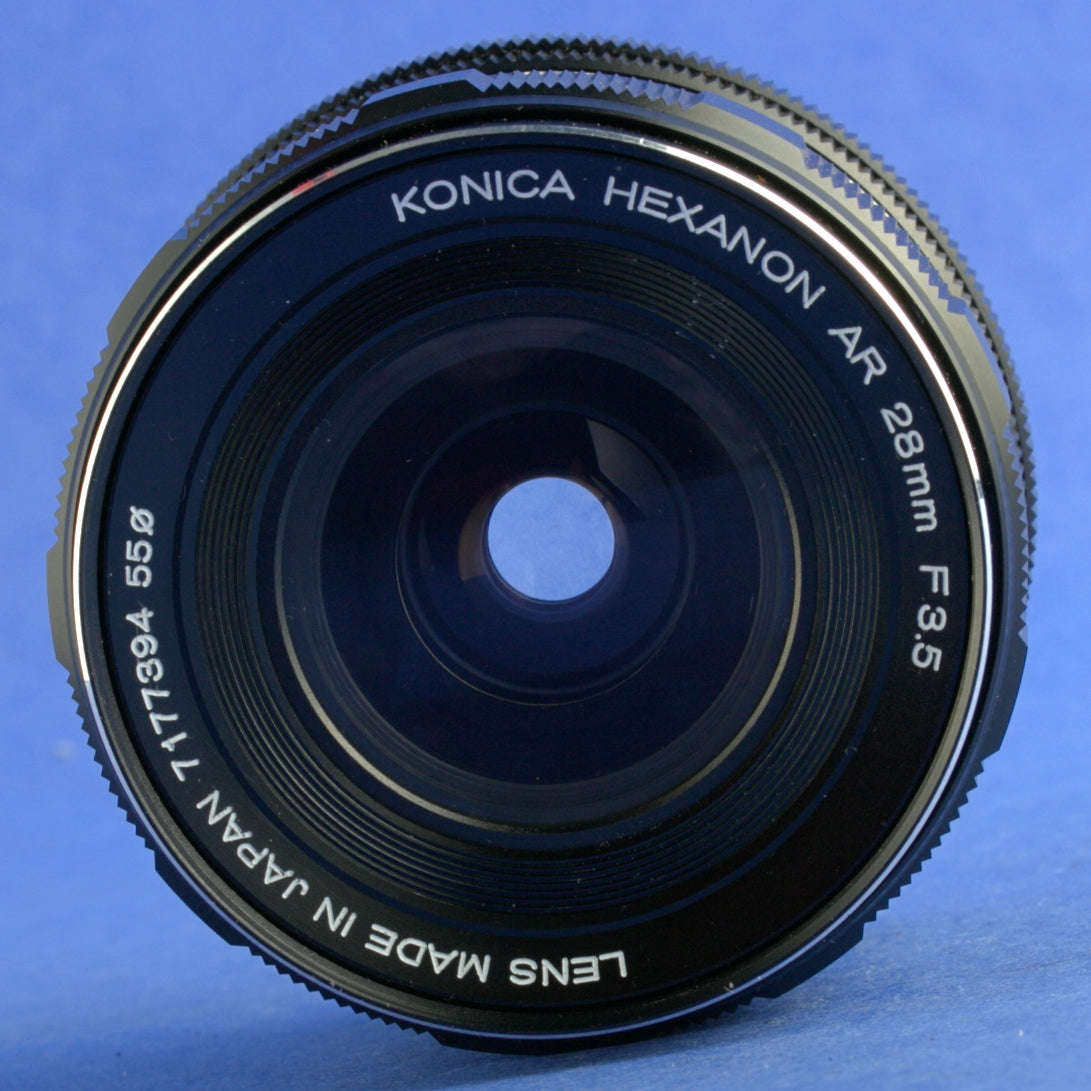 Konica Hexanon AR 28mm 3.5 Lens