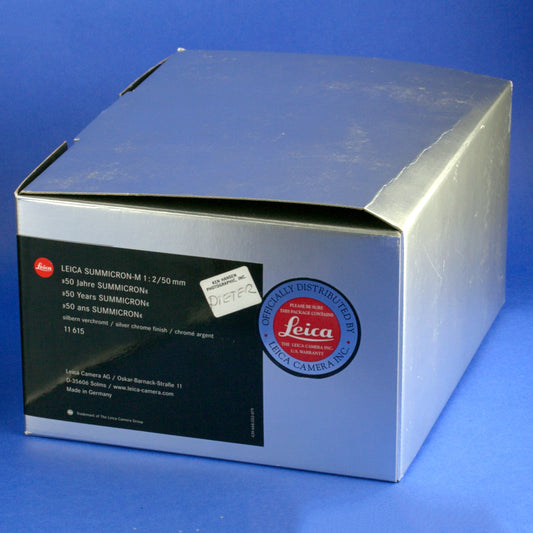 Leica Summicron-M 50mm F2 Jahre 50 Years 11615