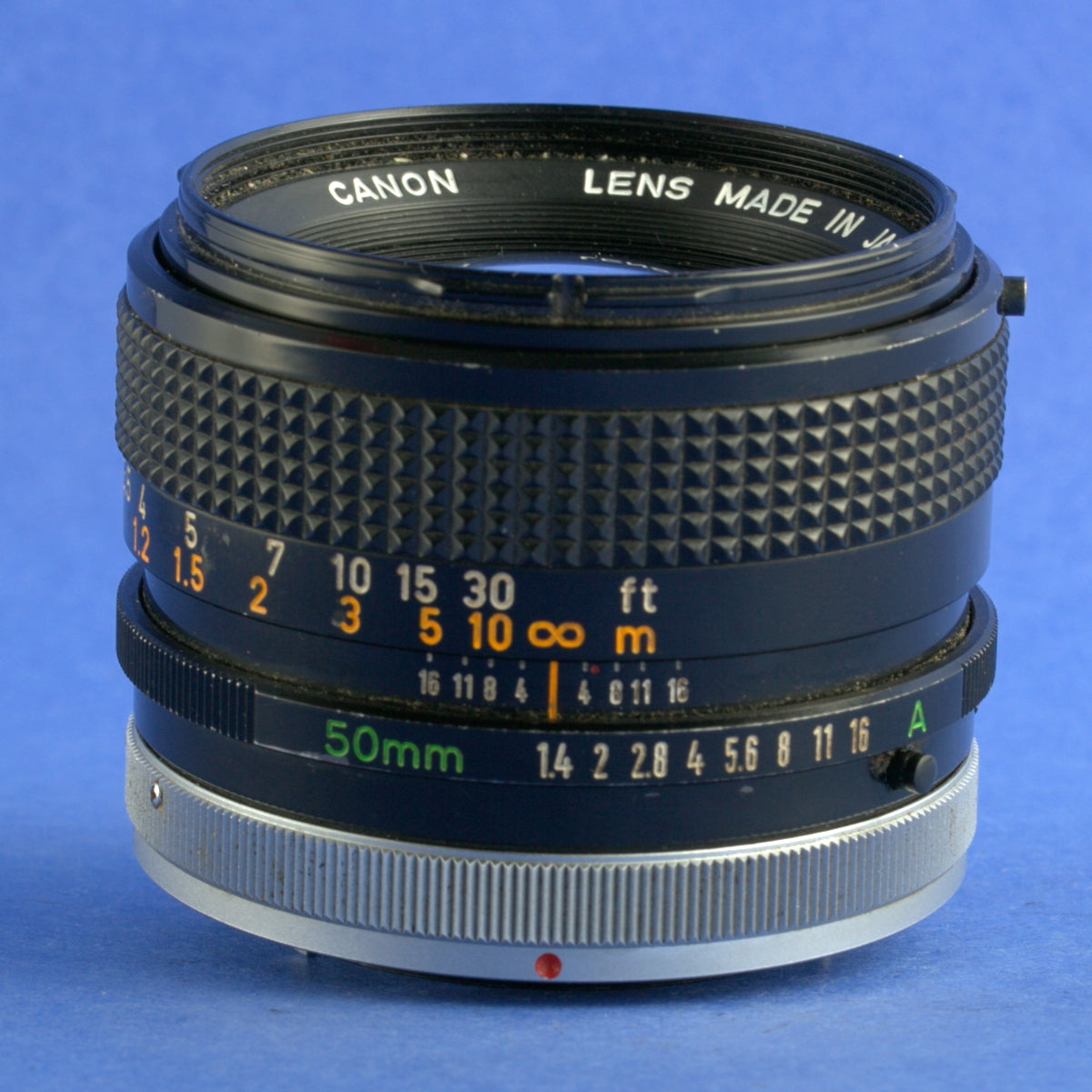 Canon FD 50mm 1.4 S.S.C. Lens Works Only Wide Open