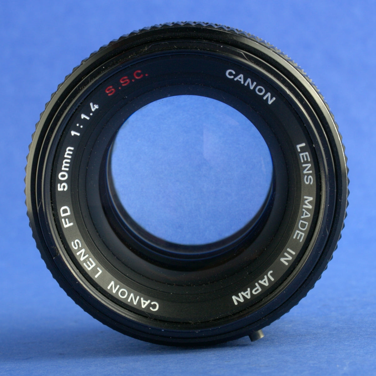 Canon FD 50mm 1.4 S.S.C. Lens Works Only Wide Open