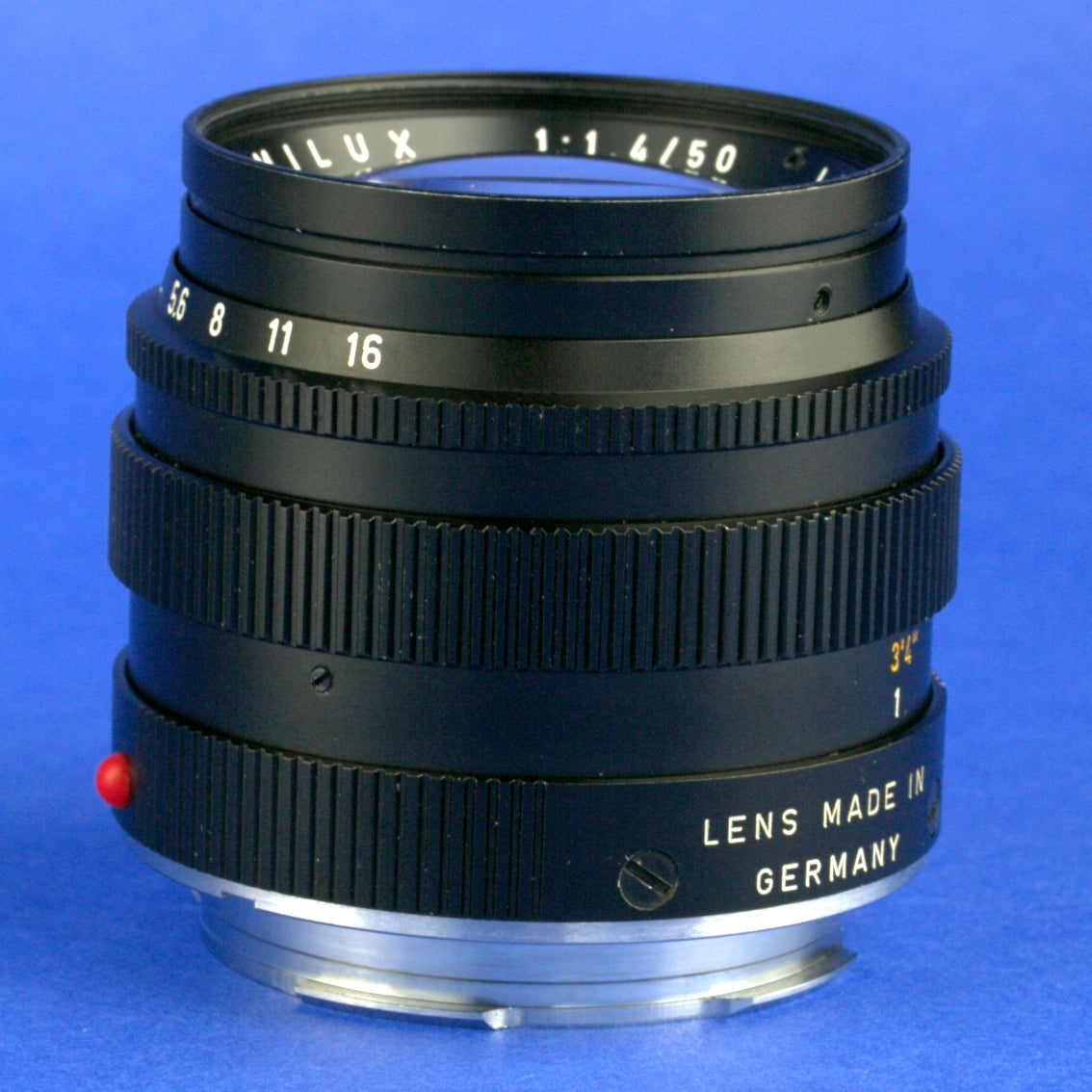 Late Leica Summilux 50mm 1.4 II Lens M Mount E43 Beautiful *** READ ***
