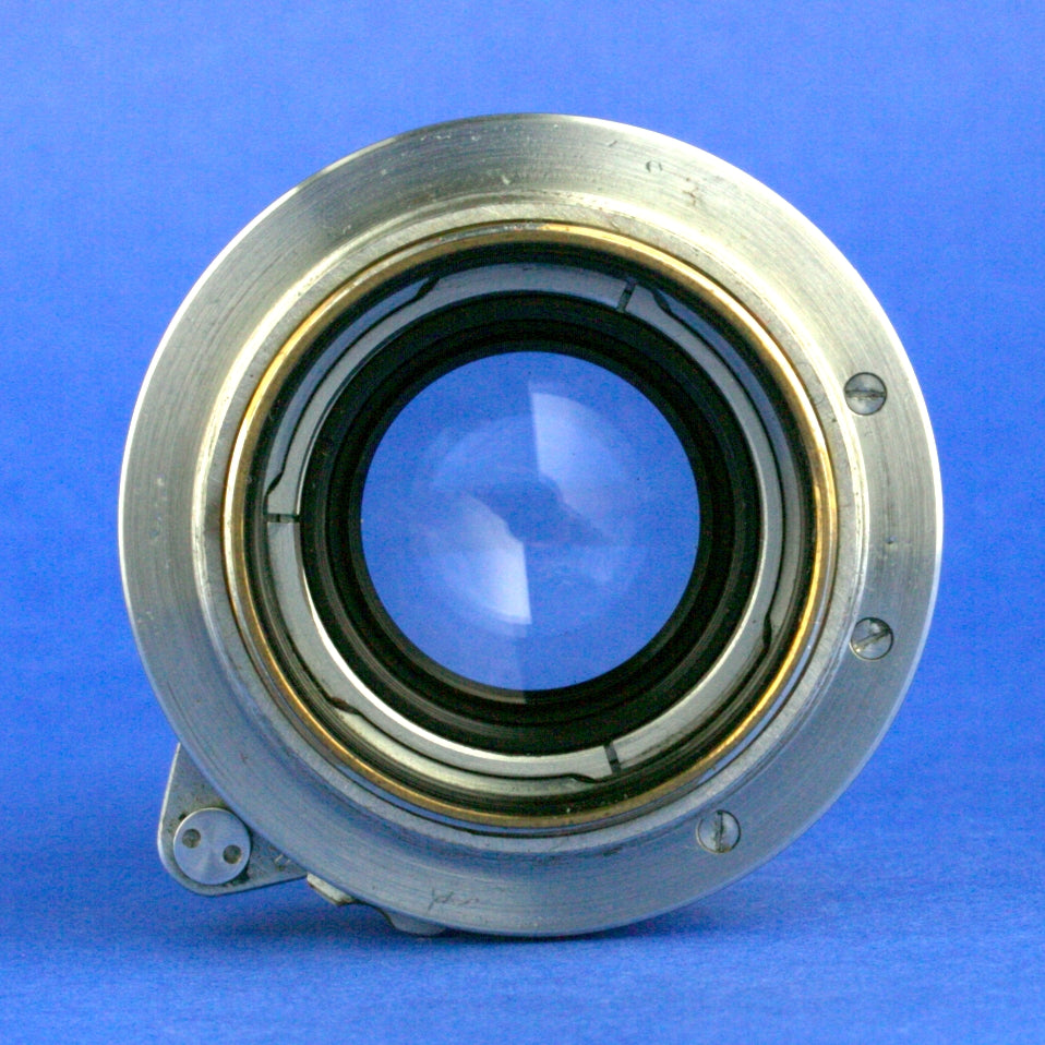 Late Leica Summitar 50mm F2 LTM Lens Blue Coated