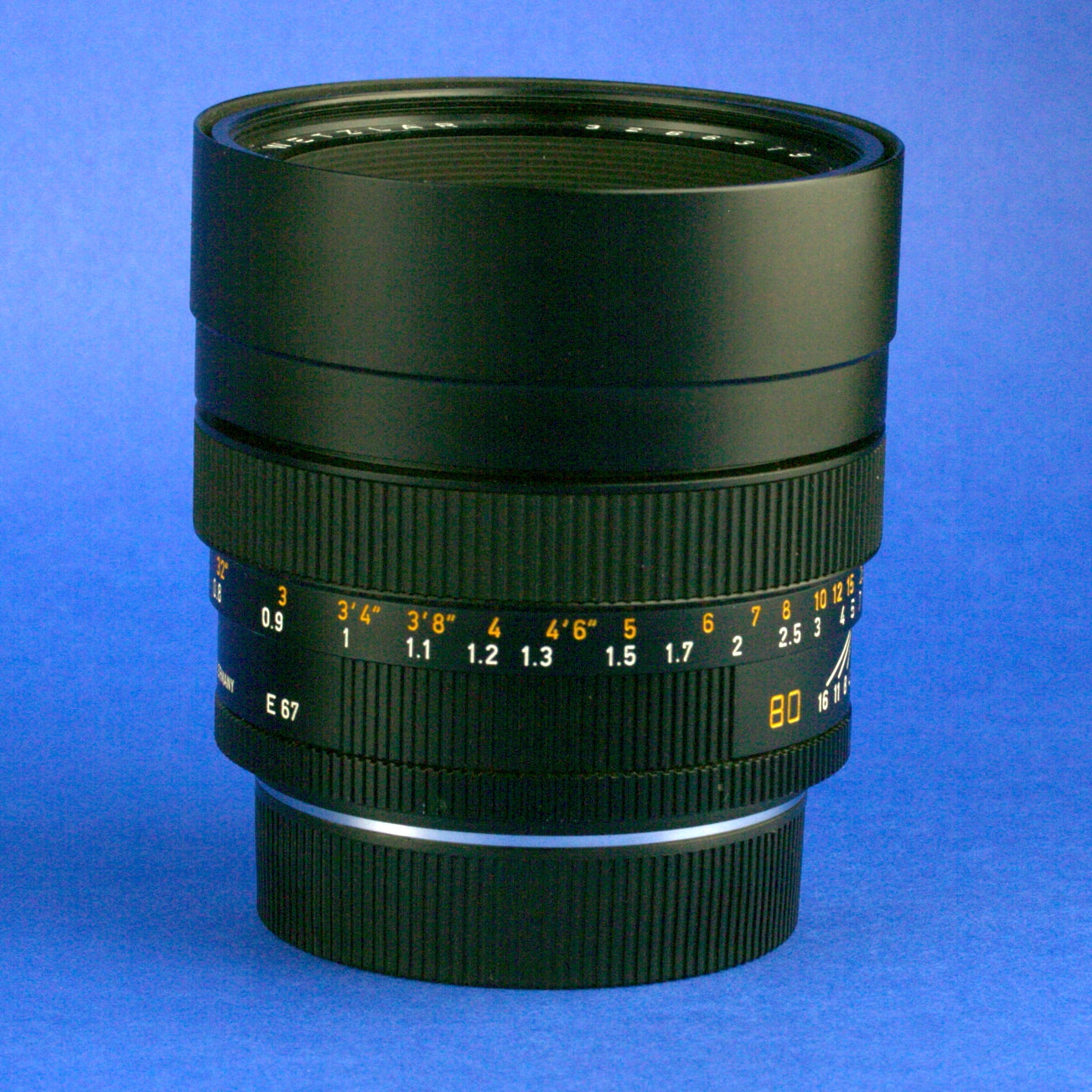 Leica Summilux-R 80mm 1.4 3-Cam Lens Beautiful Condition