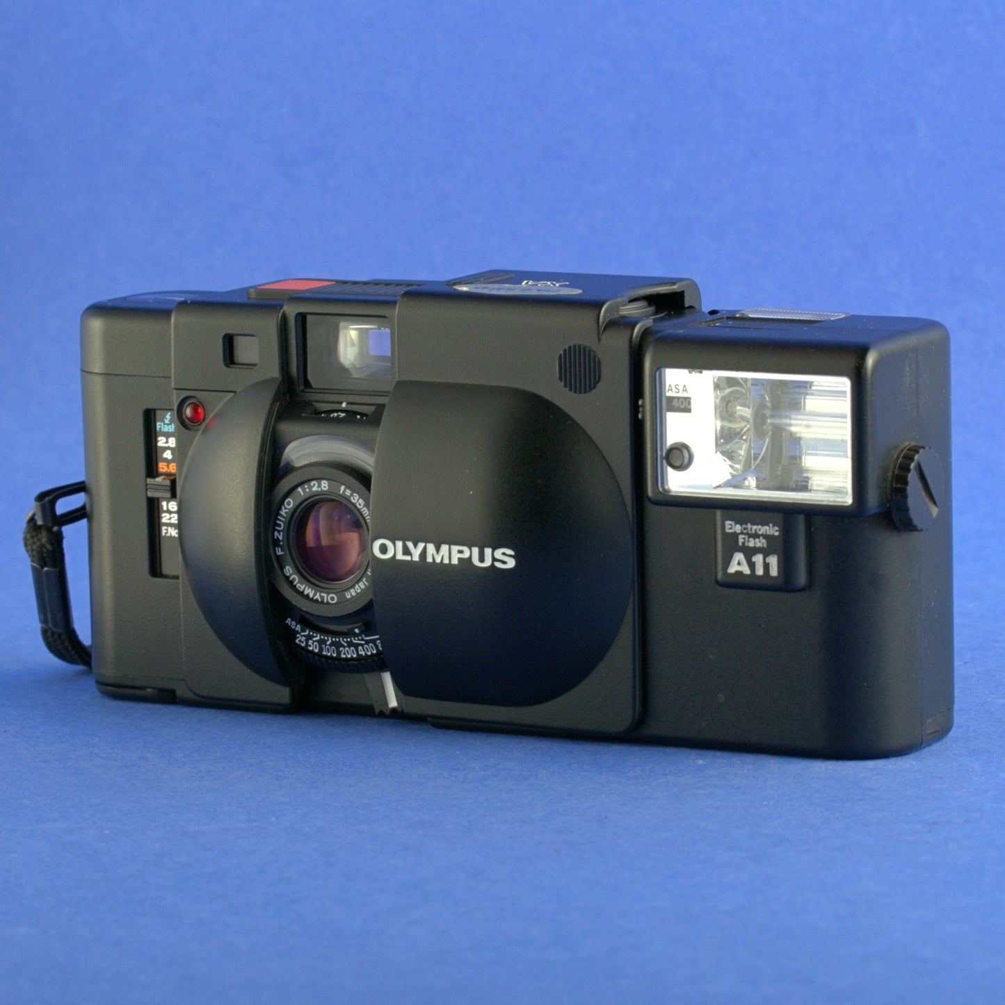 Olympus XA Film Camera with A11 Flash Beautiful Condition