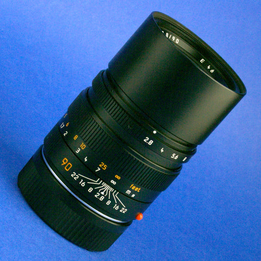 Leica Elmarit-M 90mm 2.8 E46 Lens 11807 Mint Condition