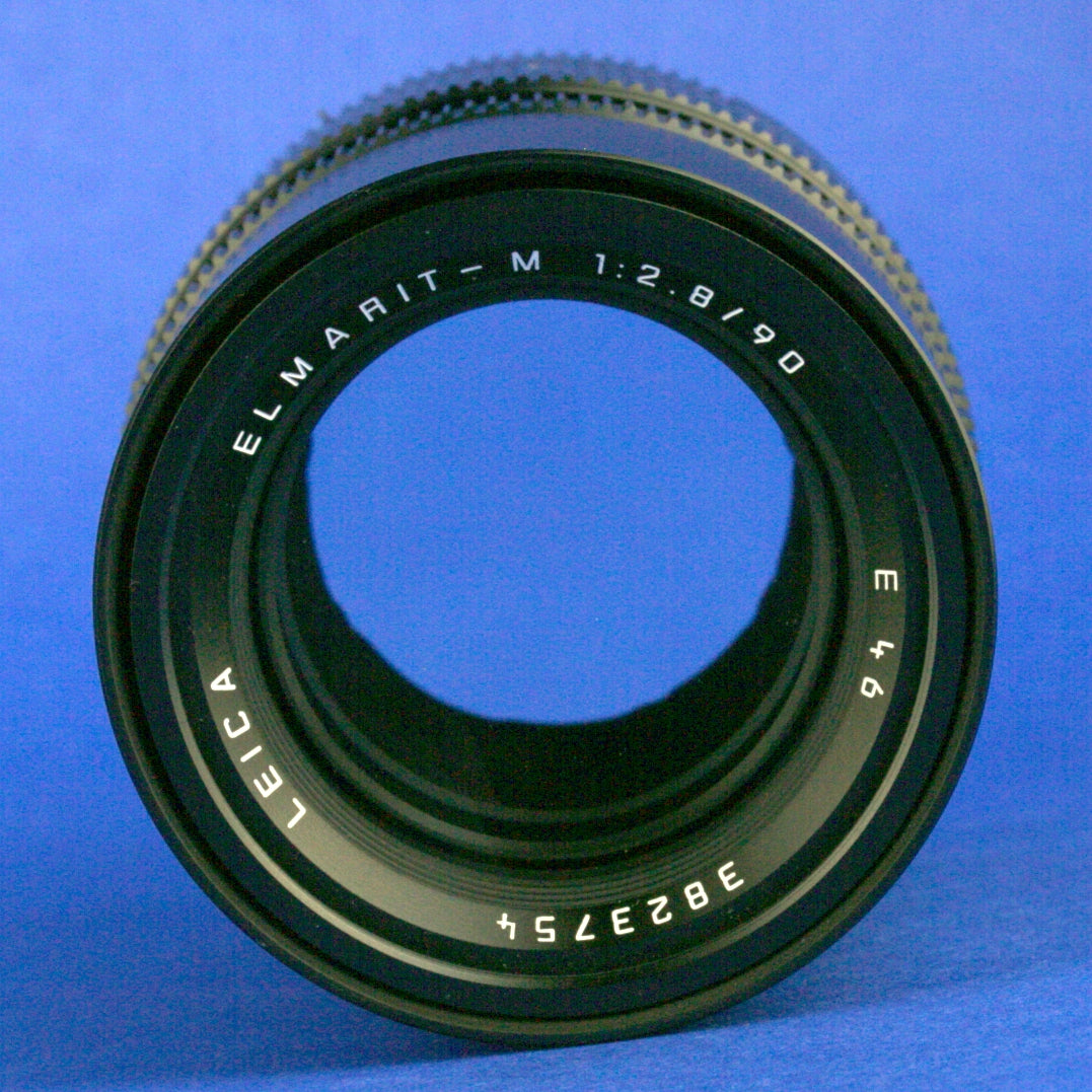 Leica Elmarit-M 90mm 2.8 E46 Lens 11807 Mint Condition