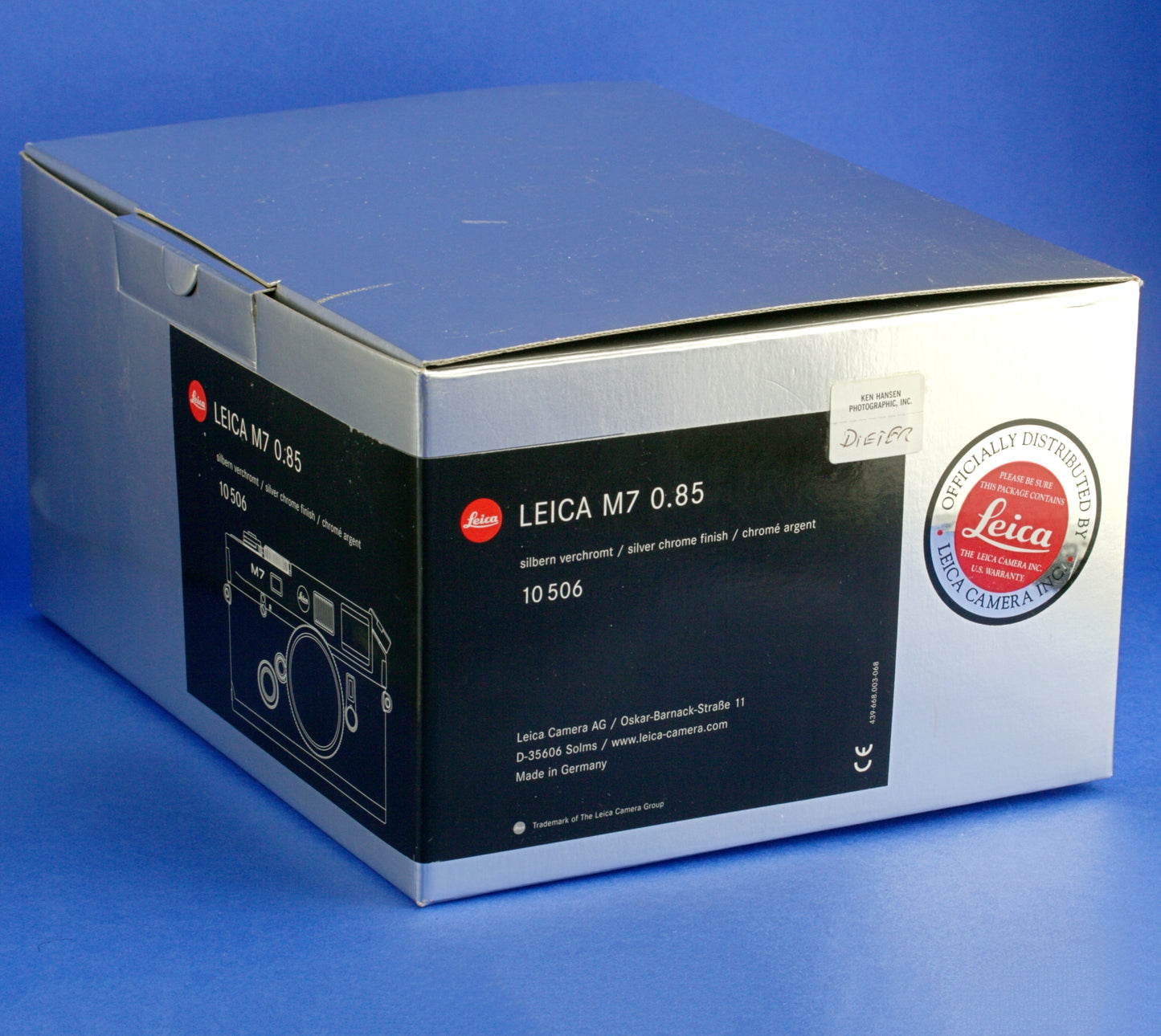 Leica M7 0.85 Film Camera Body Not Working