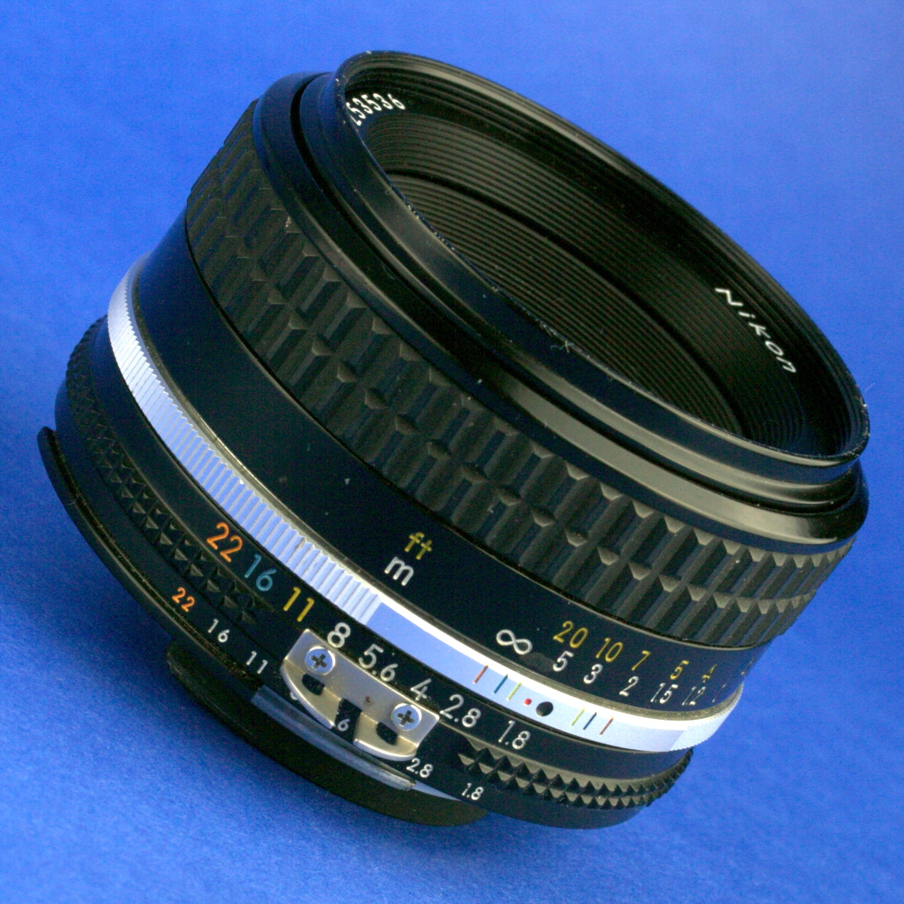 Nikon Nikkor 50mm 1.8 Ai-S Lens Beautiful Condition