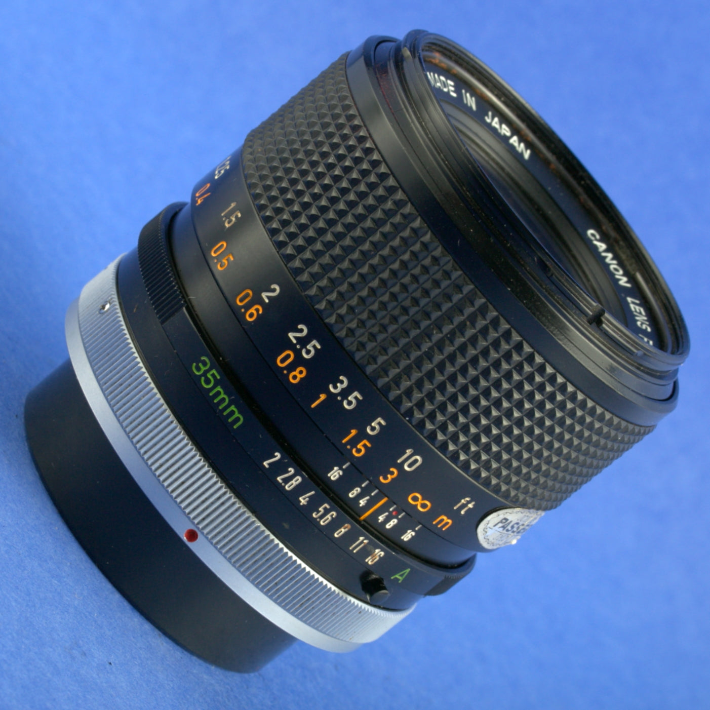Canon FD 35mm F2 Concave Lens Beautiful Condition