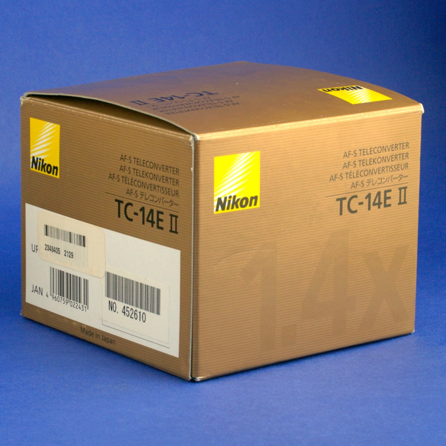 Nikon AF-S TC-14E II 1.4x Teleconverter Mint Condition
