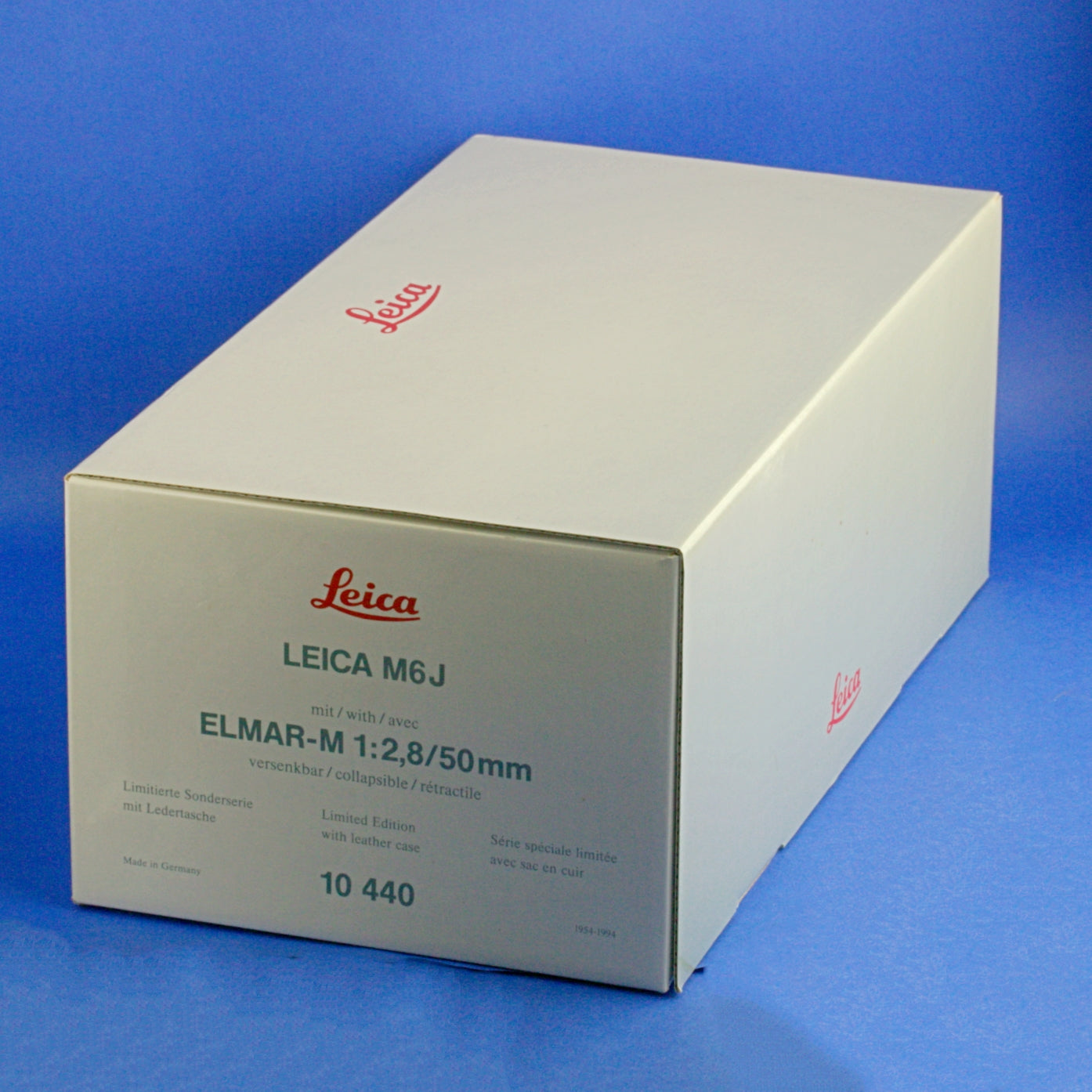 Leica M6J 40 Jahre Film Camera with Elmar 50mm 2.8 Lens 10440