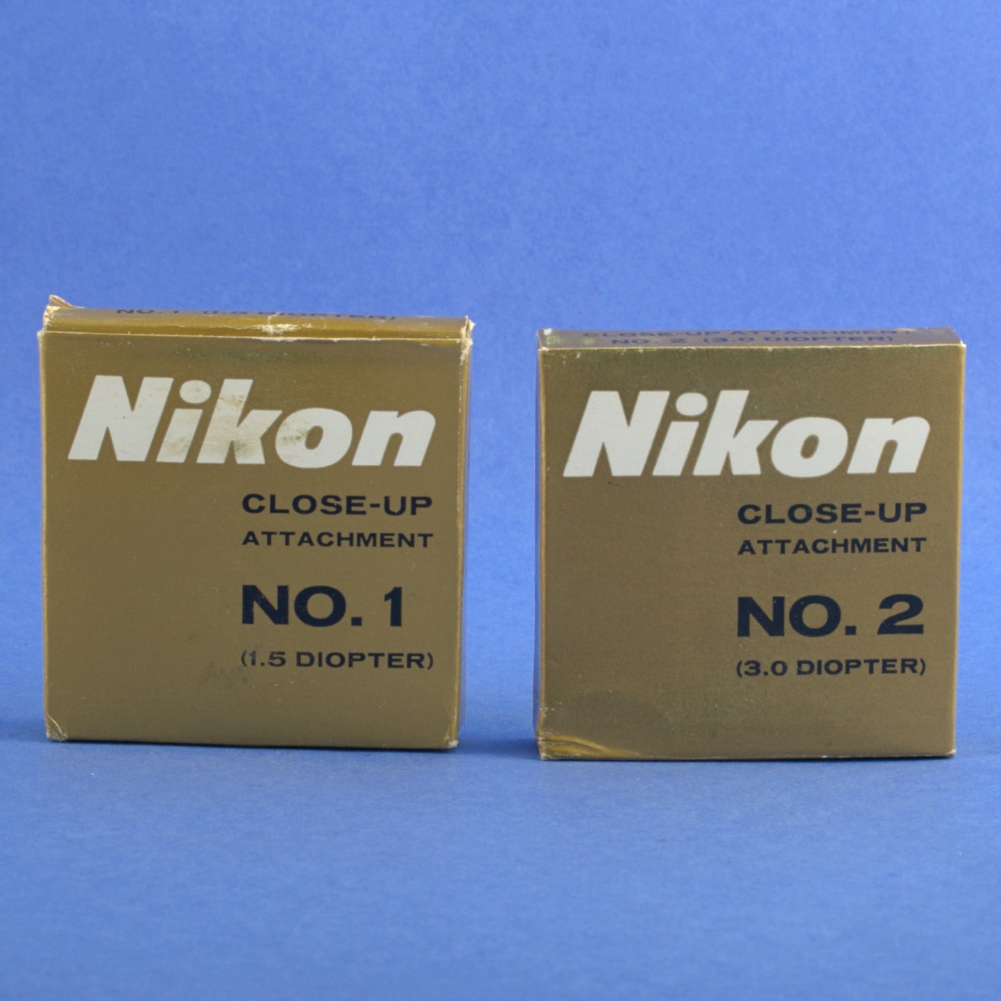 Nikon Close-Up Attachment Diopter 1 and 2 Beautiful Condition Possibly Unused