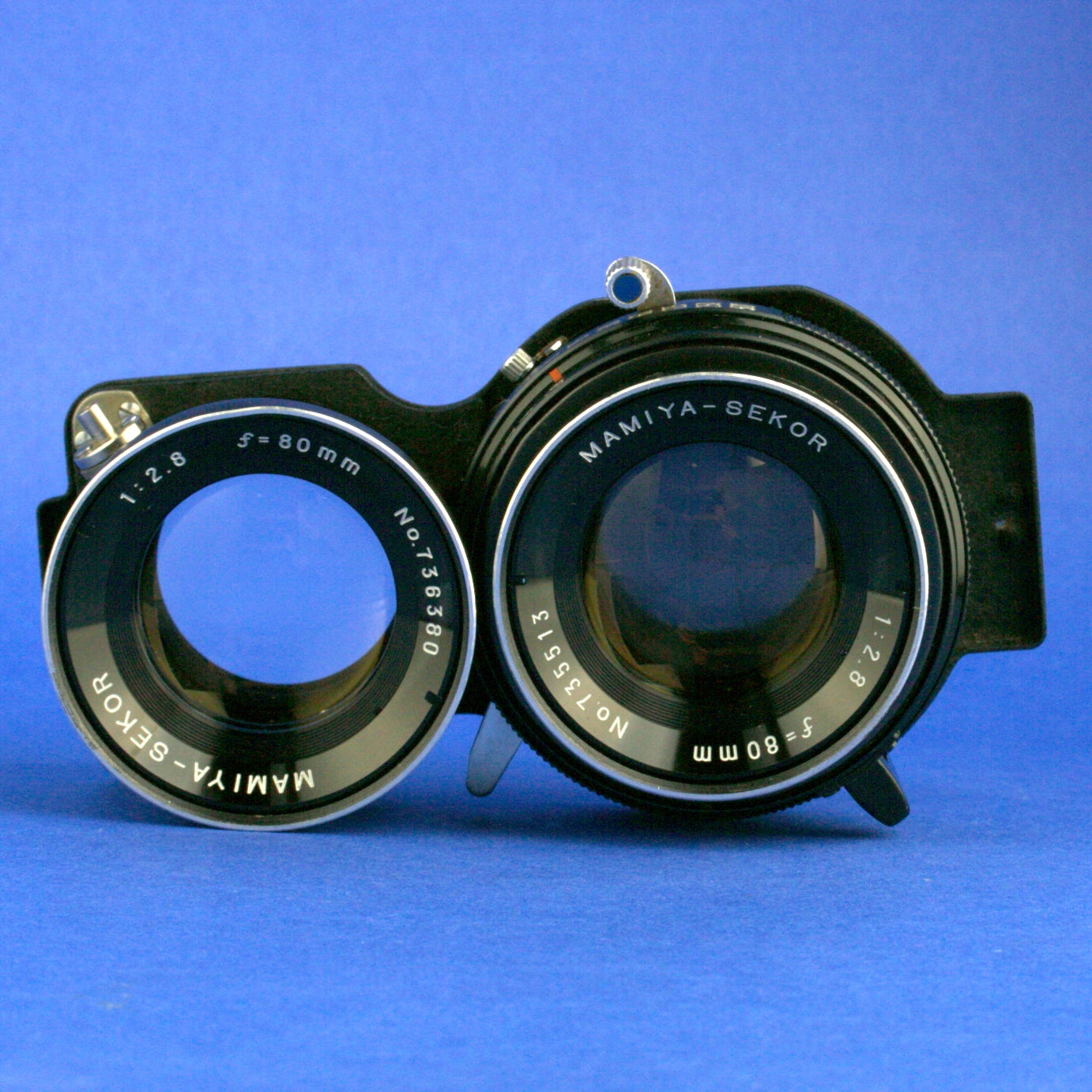 Mamiya 80mm 2.8 Blue Dot TLR Lens for C330, C220 Cameras