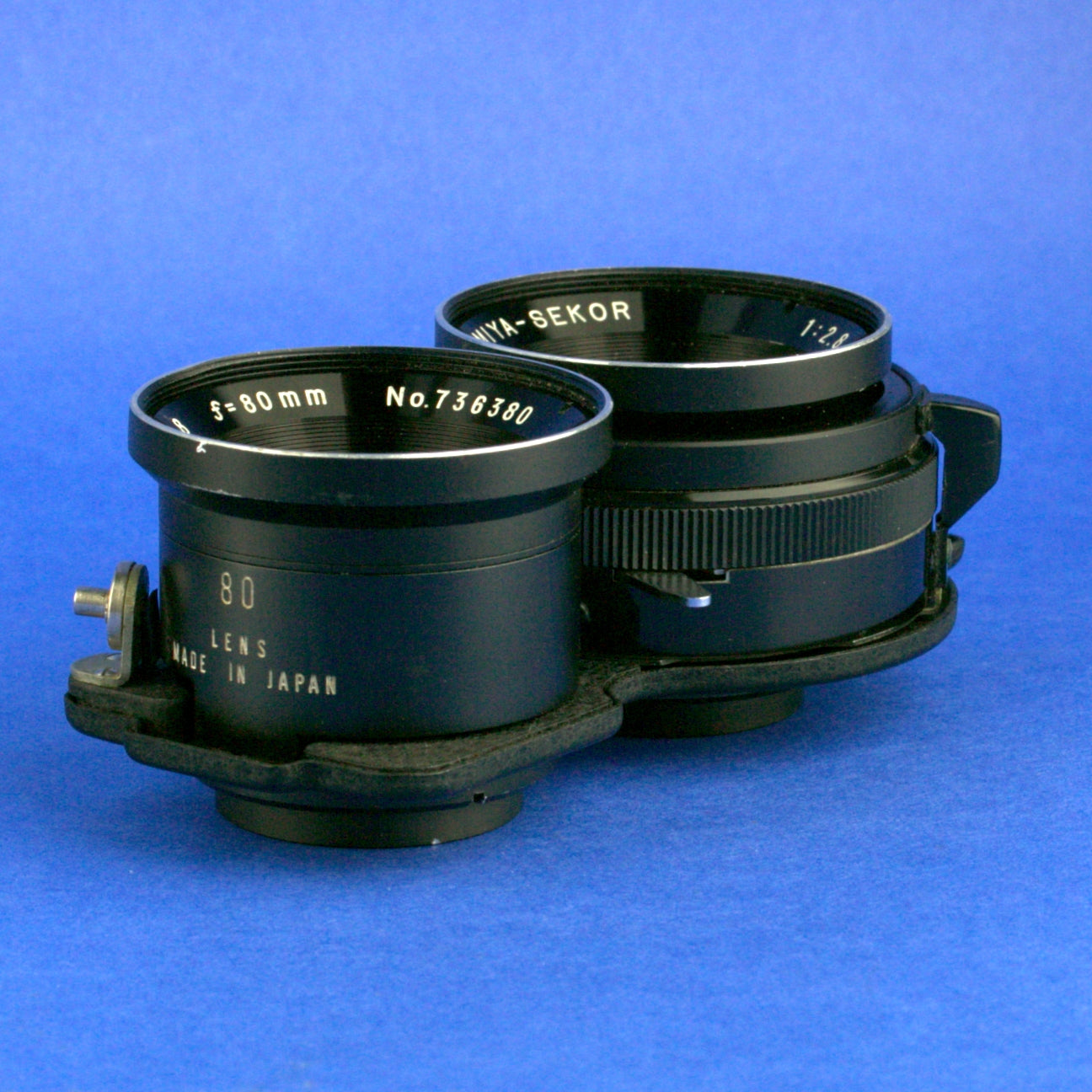 Mamiya 80mm 2.8 Blue Dot TLR Lens for C330, C220 Cameras