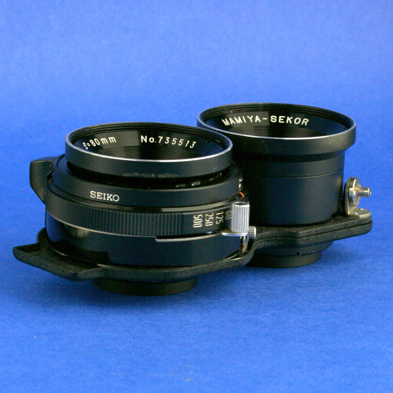 Mamiya 80mm 2.8 Blue Dot TLR Lens for C330, C220 Cameras