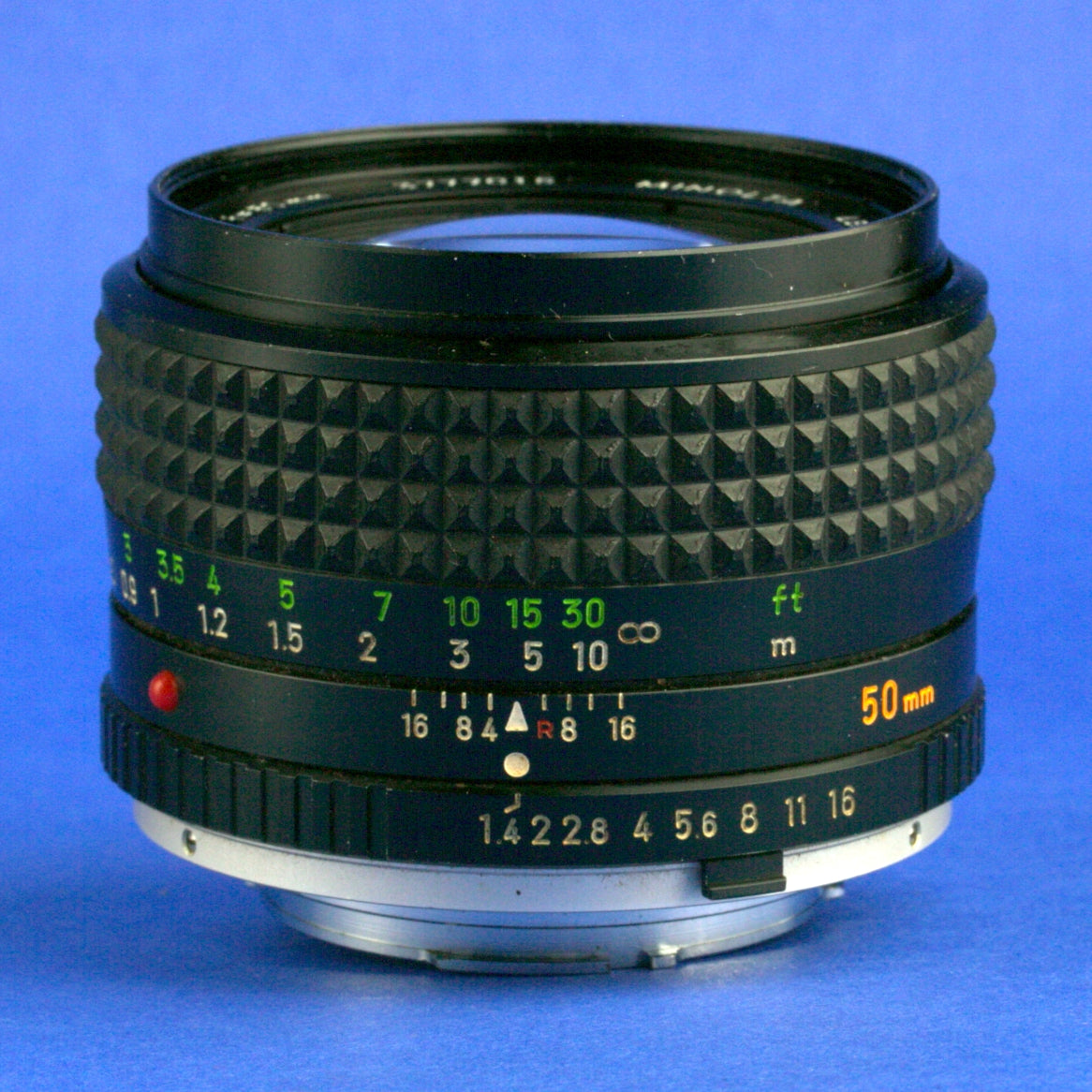 Minolta MC Rokkor-X PG 50mm 1.4  Lens