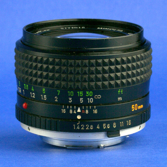 Minolta MC Rokkor-X PG 50mm 1.4  Lens