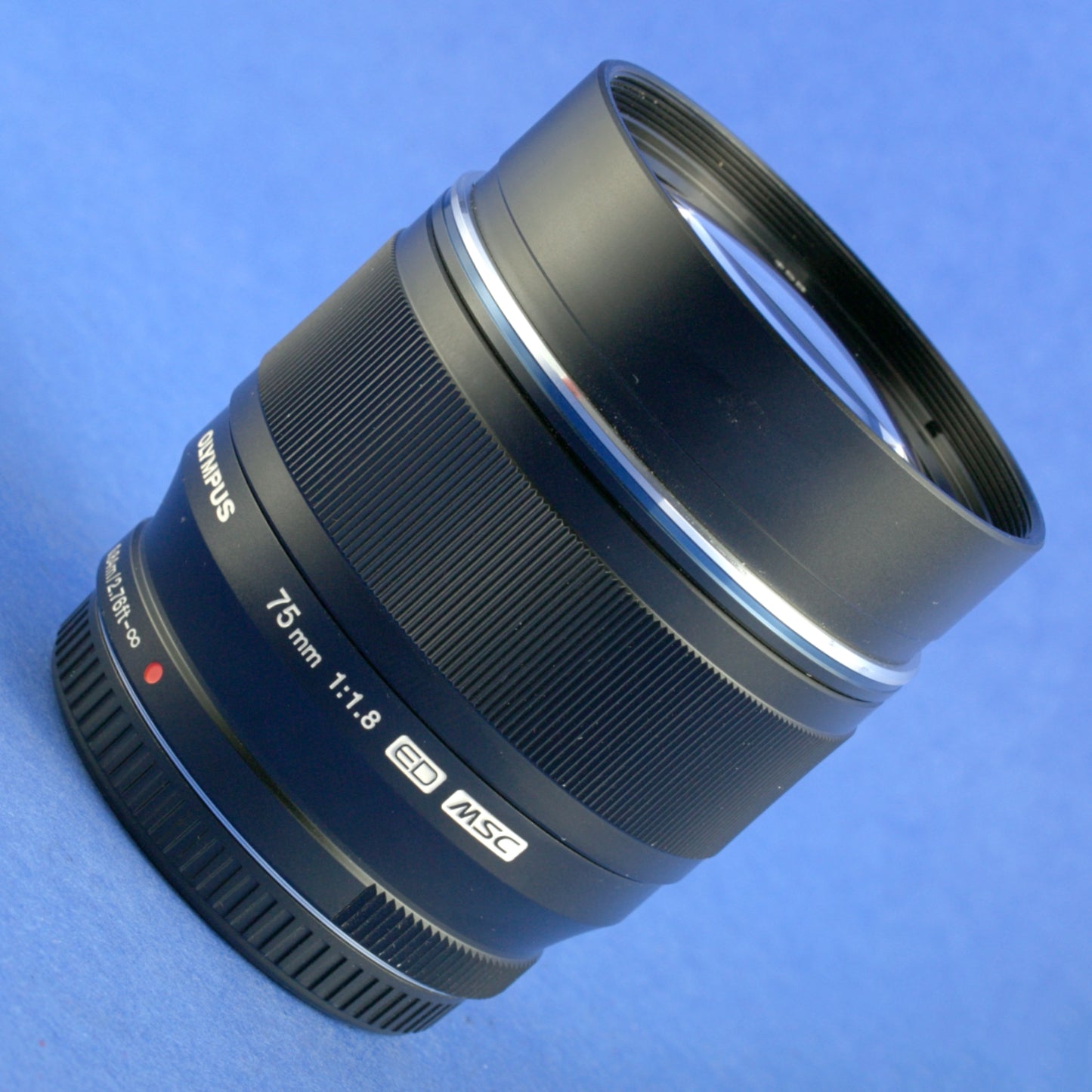 Olympus Digital 75mm 1.8 M.Zuiko ED Lens Black Mint Condition