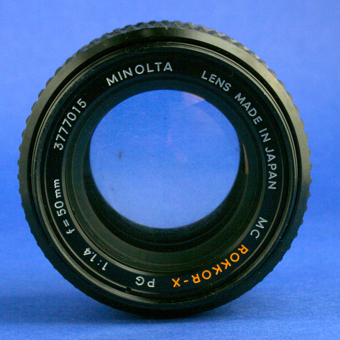Minolta MC Rokkor-X PG 50mm 1.4  Lens