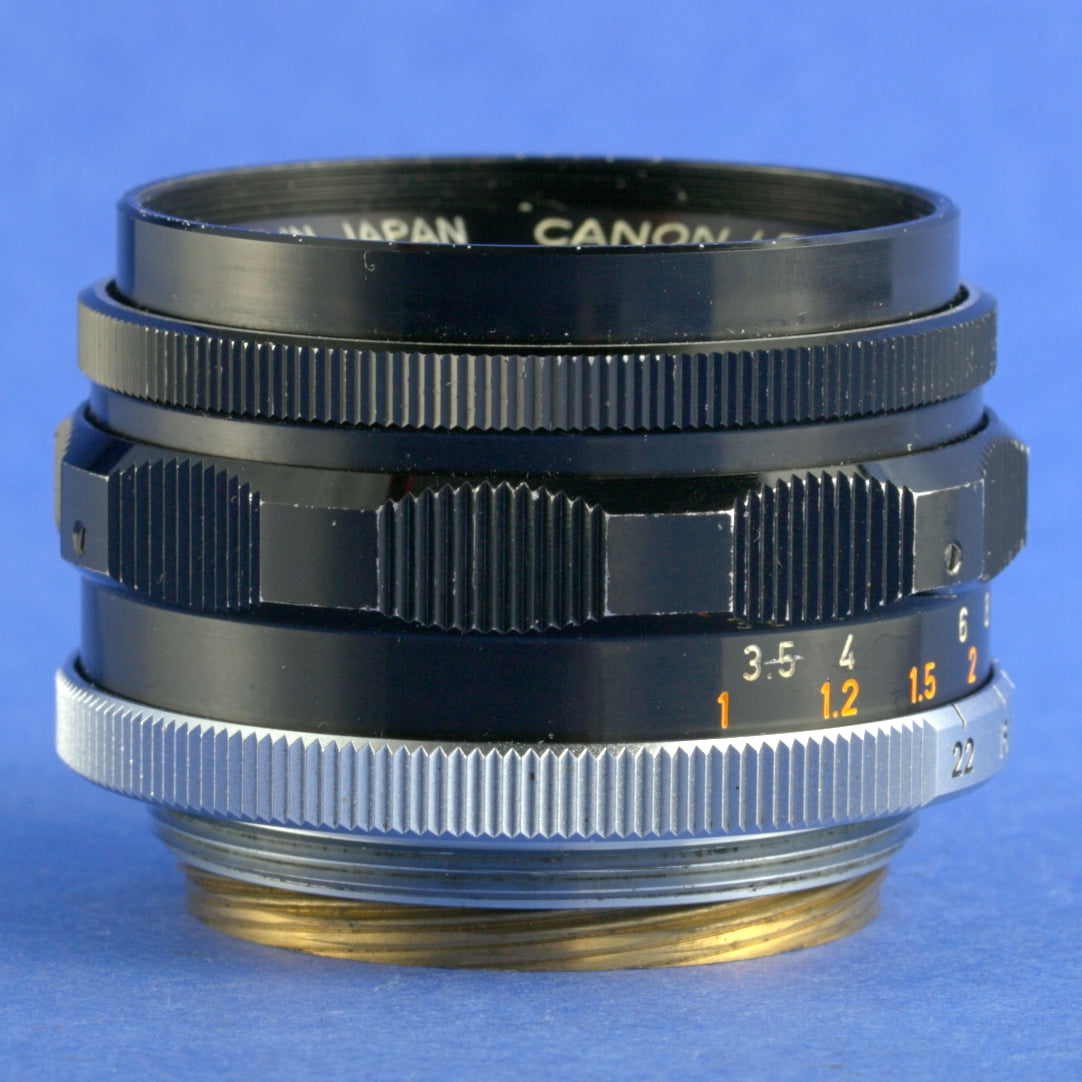 Canon 35mm F2 LTM Rangefinder Lens