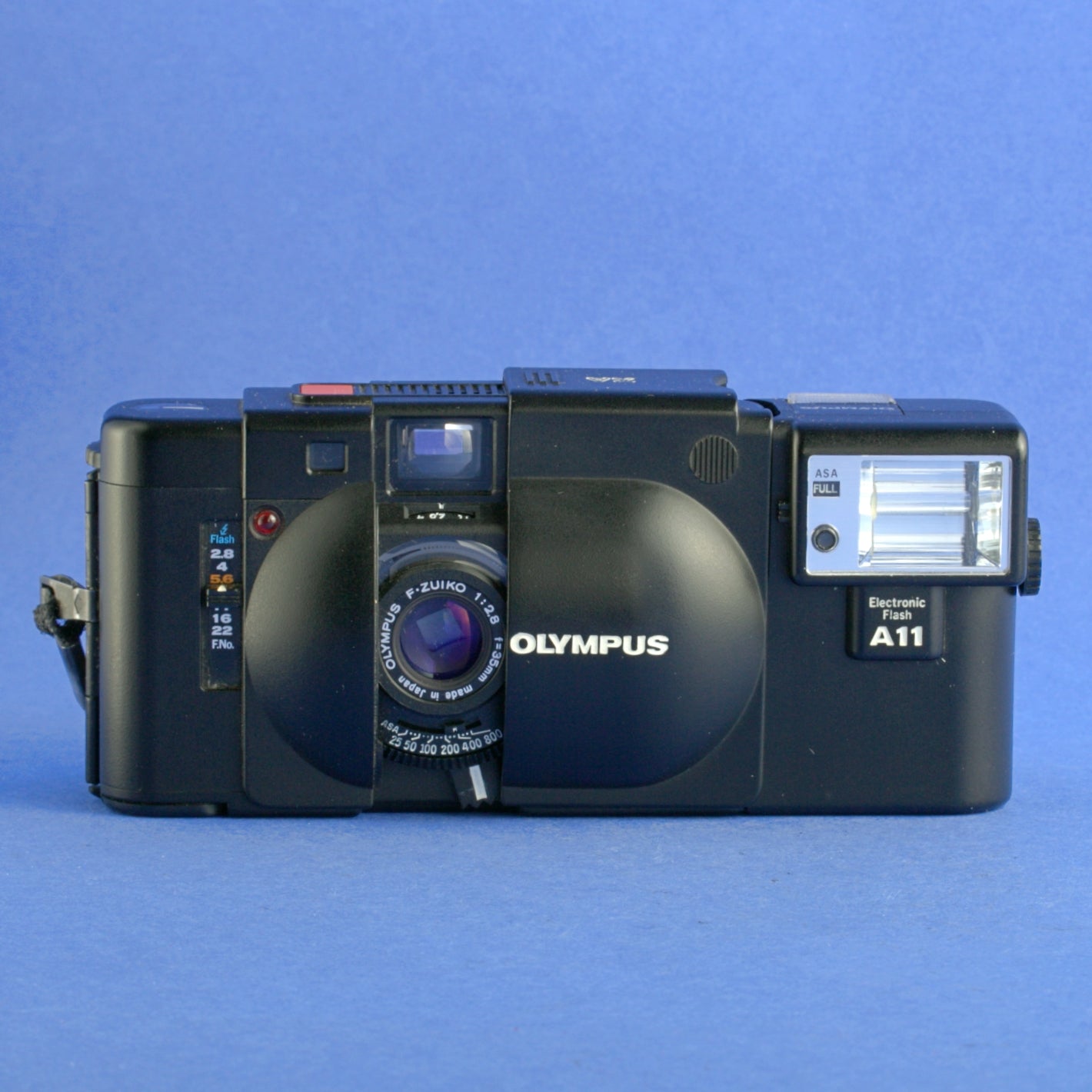 Olympus XA Film Camera with A11 Flash Near Mint Condition