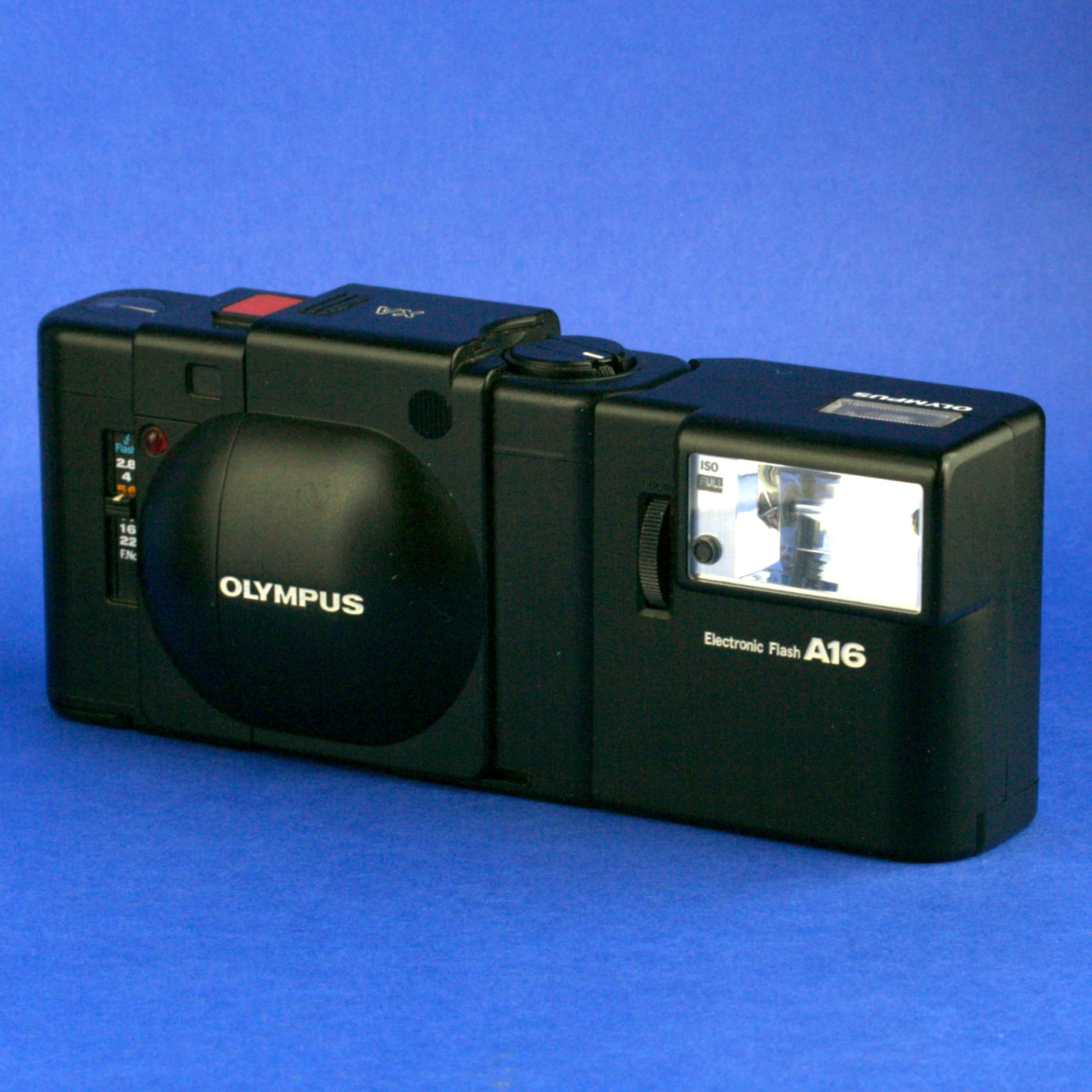 Olympus XA Film Camera with A16 Flash Beautiful Condition