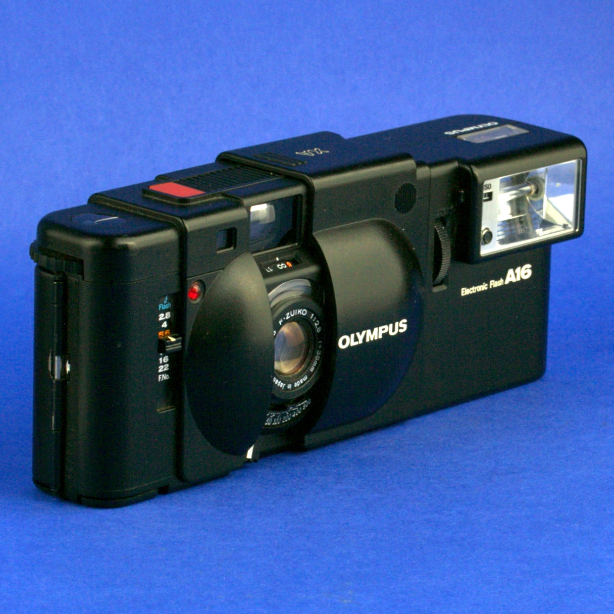 Olympus XA Film Camera with A16 Flash Beautiful Condition