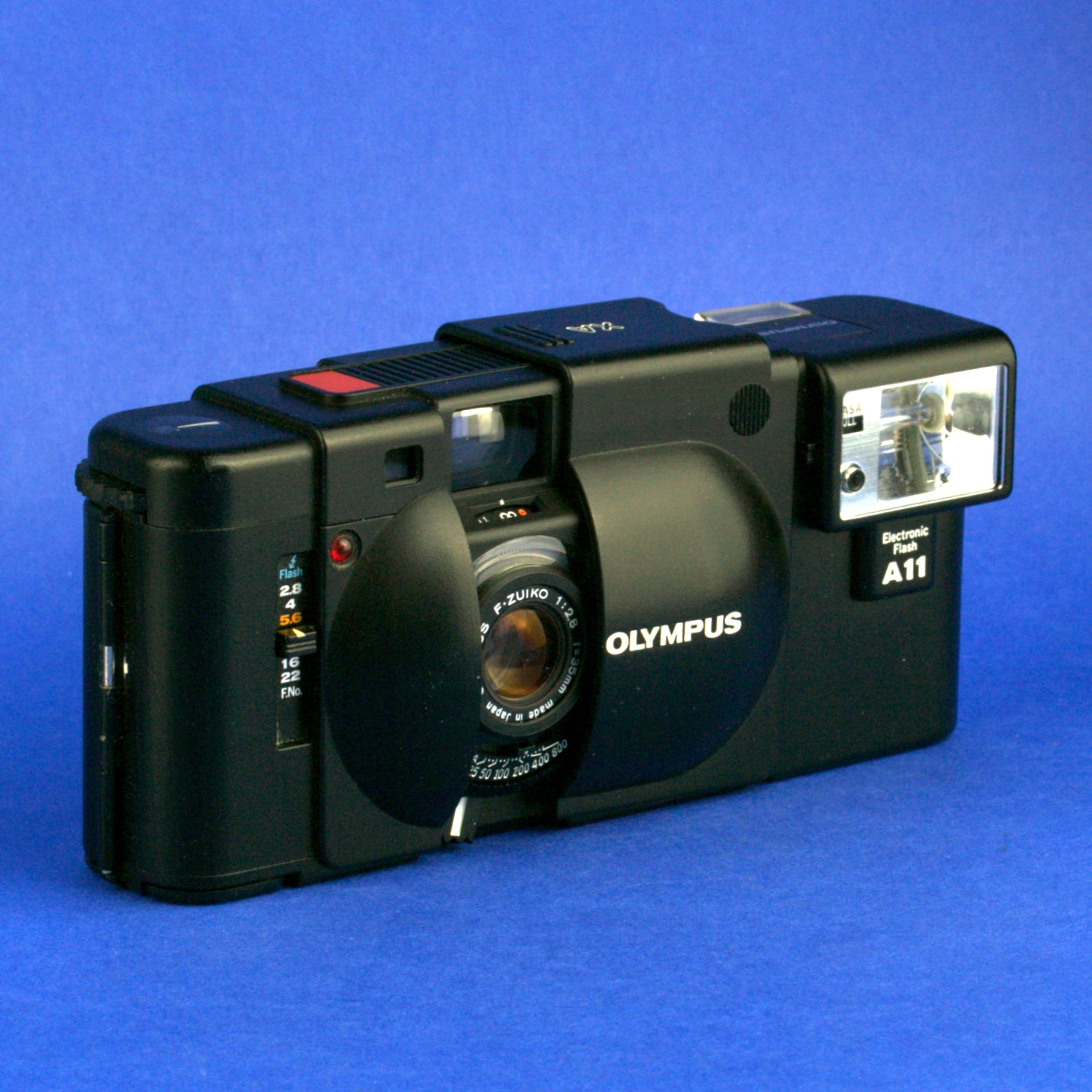 Olympus XA Film Camera with A11 Flash Beautiful Condition