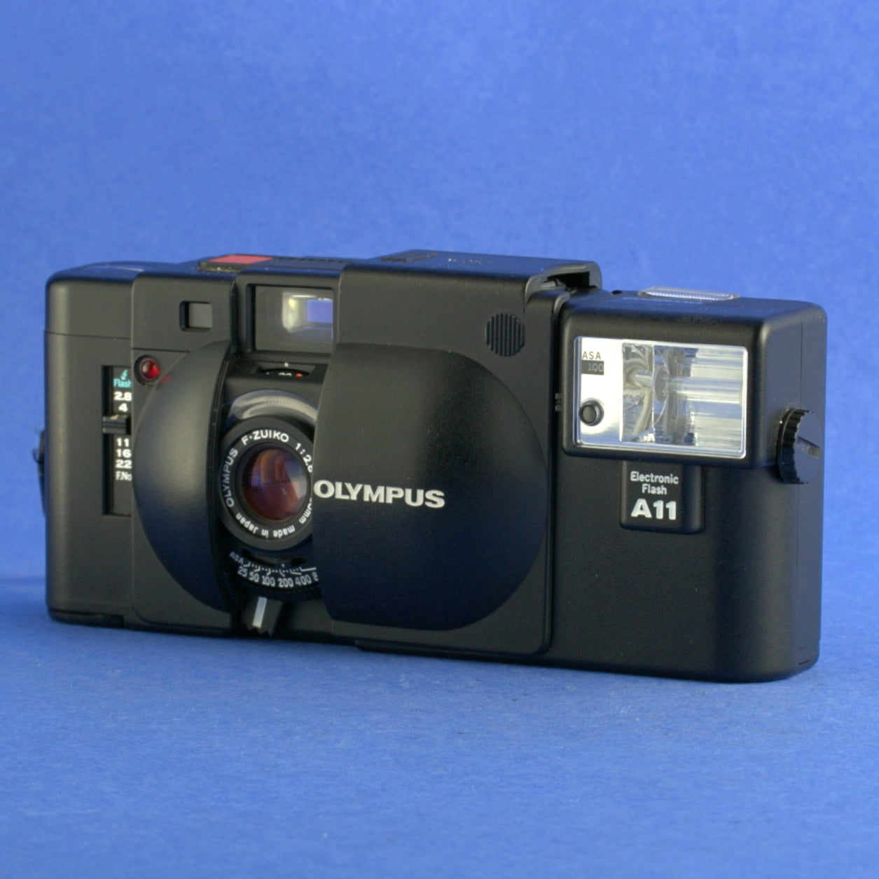 Olympus XA Film Camera with A11 Flash Beautiful Condition