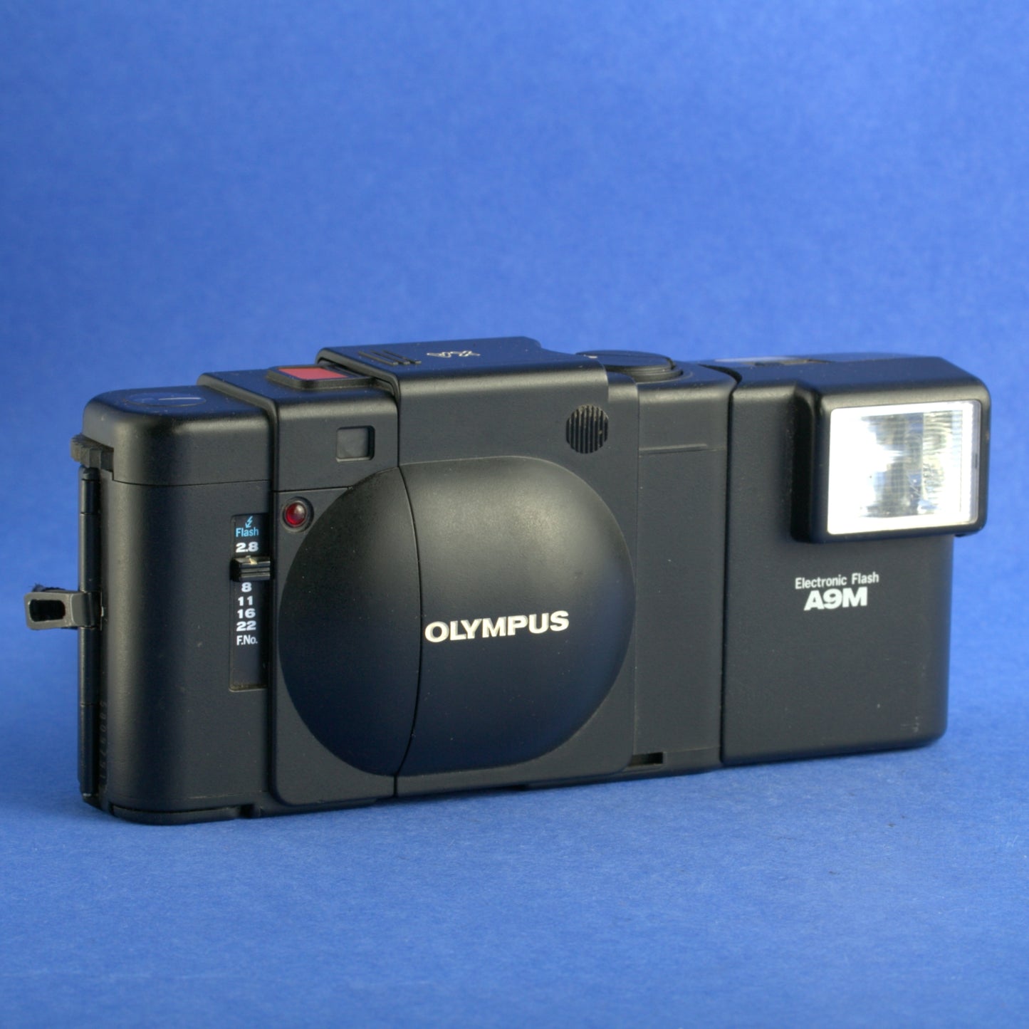 Olympus XA Film Camera with A9M Flash Beautiful Condition