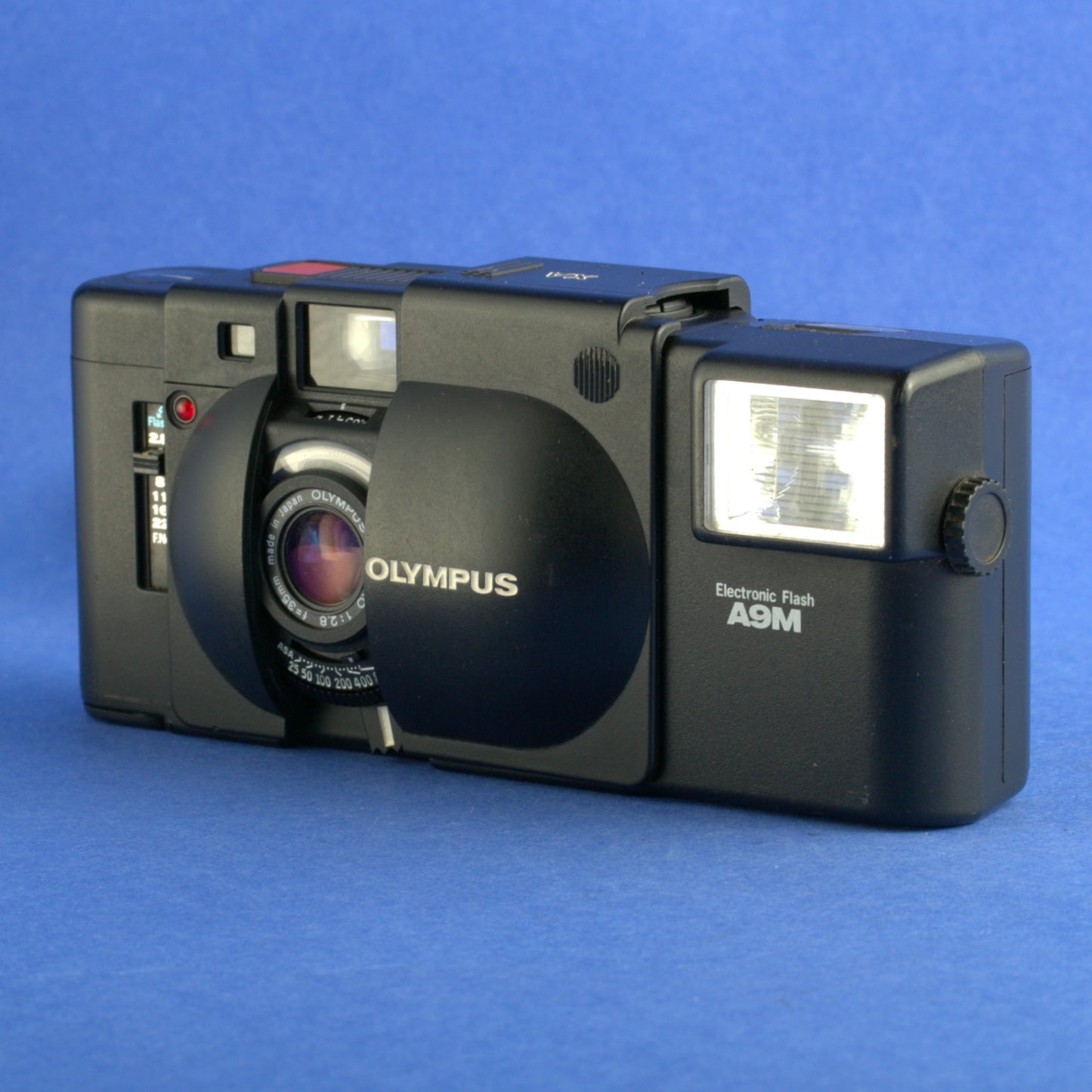 Olympus XA Film Camera with A9M Flash Beautiful Condition