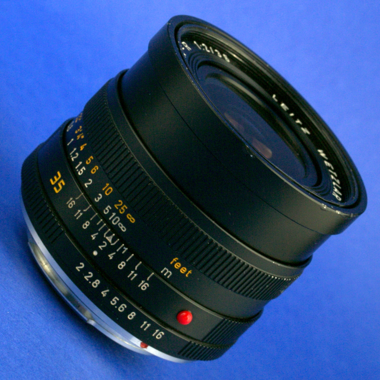 Leica Summicron-R 35mm f2 II 3-Cam Lens 11115
