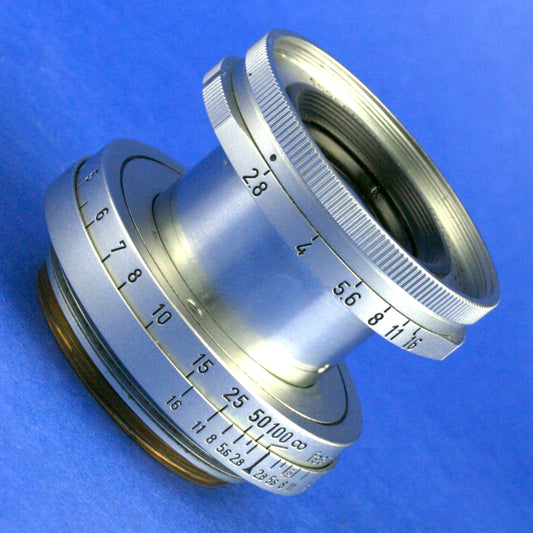 Leica Elmar 50mm 2.8 LTM Lens Beautiful Condition