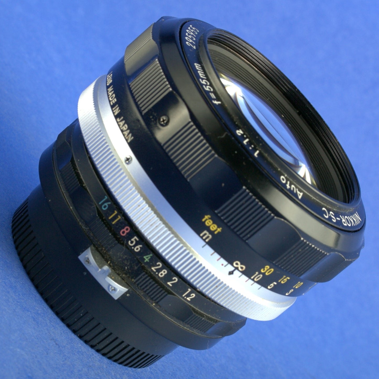 Nikon Nikkor-S.C. Auto 55mm 1.2 Non-Ai Lens