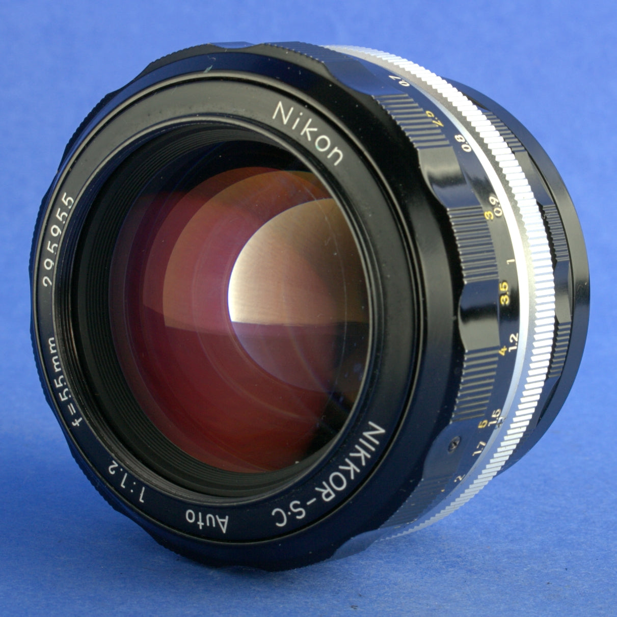 Nikon Nikkor-S.C. Auto 55mm 1.2 Non-Ai Lens