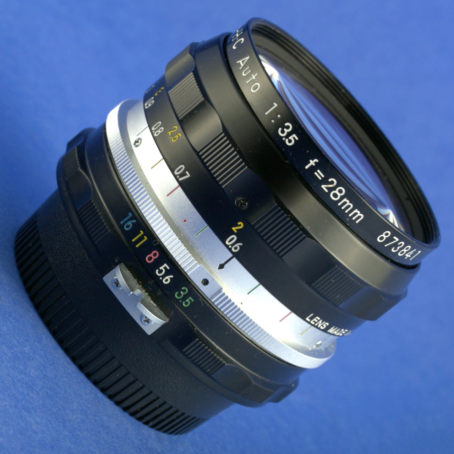 Nikon Nikkor-H.C Auto 28mm 3.5 Non-Ai Lens Mint Condition