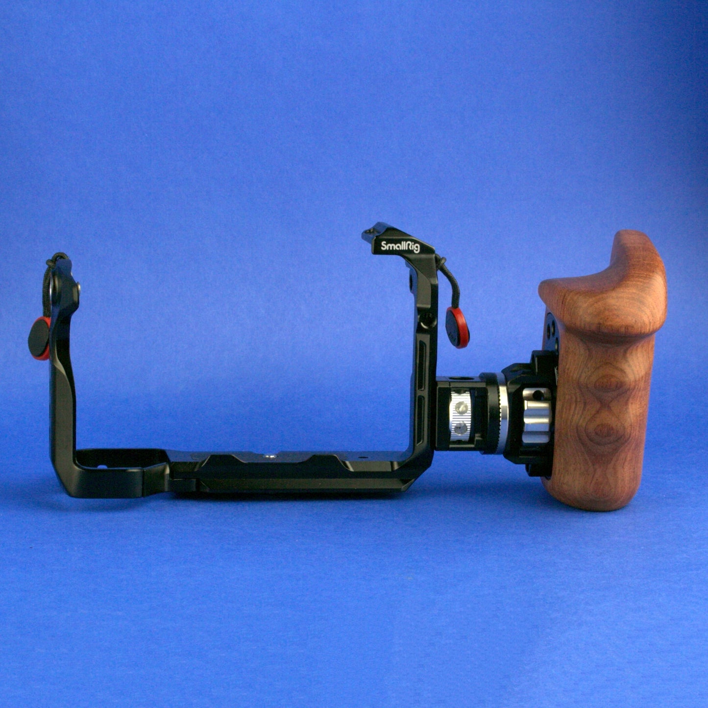 Smallrig Cage with Nicerig Wooden Handle Grip for Sony FX30 Cameras