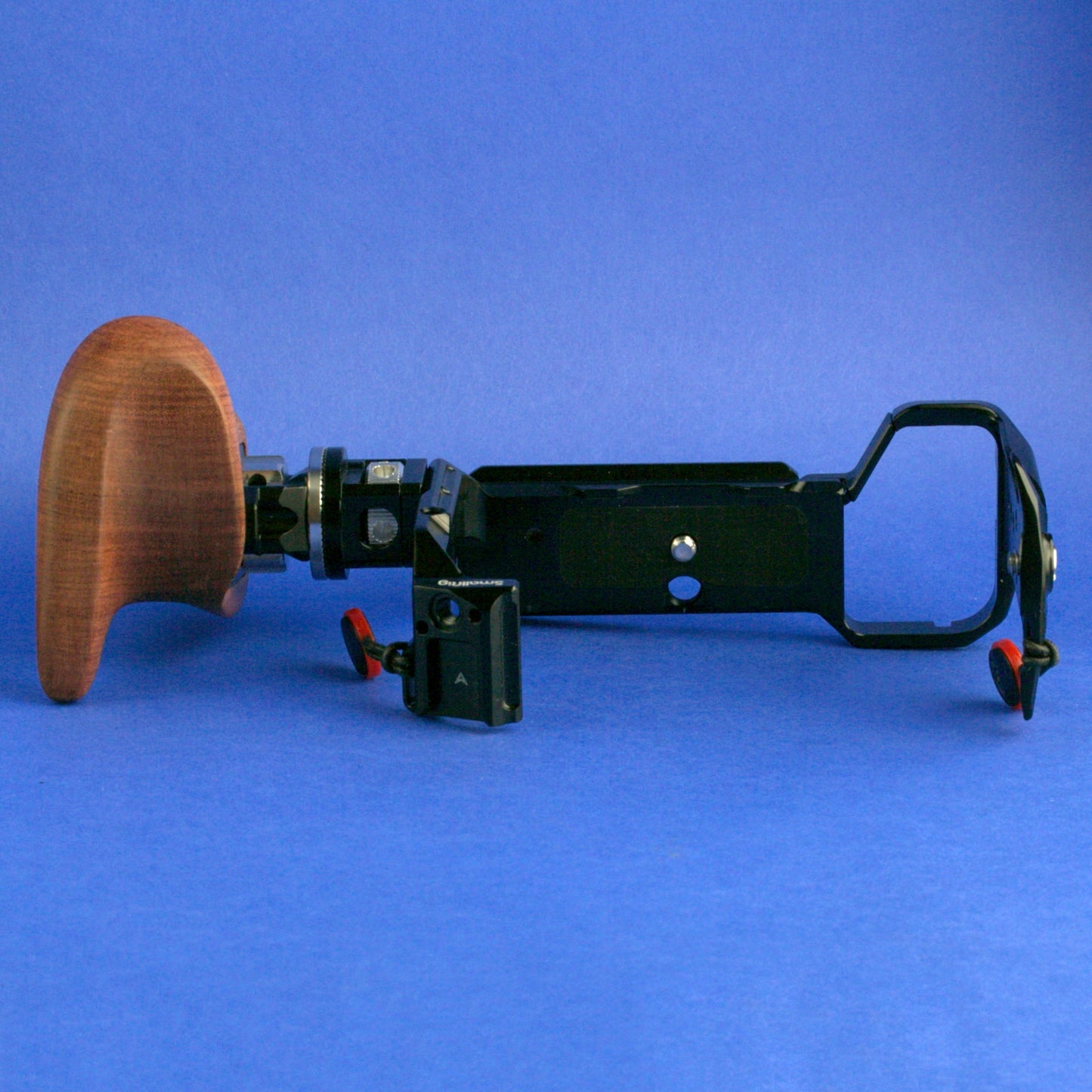Smallrig Cage with Nicerig Wooden Handle Grip for Sony FX30 Cameras