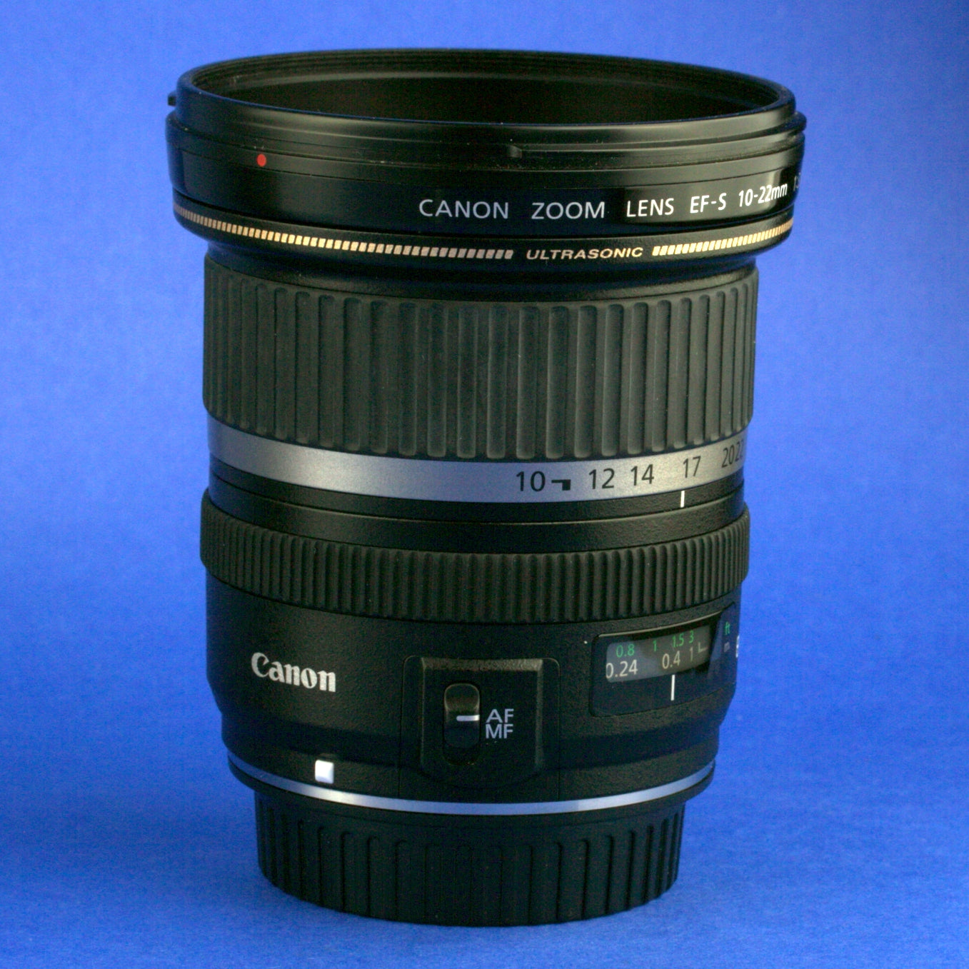 Canon EF-S 10-22mm 3.5-4.5 Lens Mint Condition